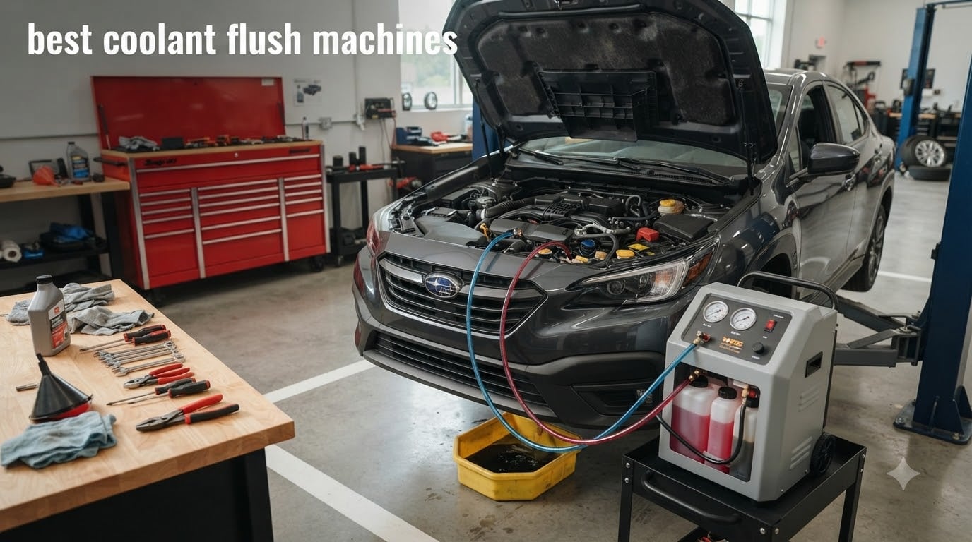 best coolant flush machines