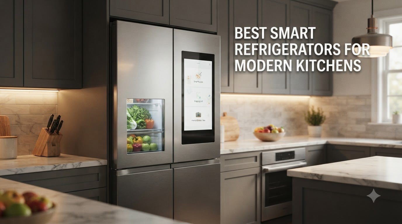 best smart refrigerators for modern kitchens