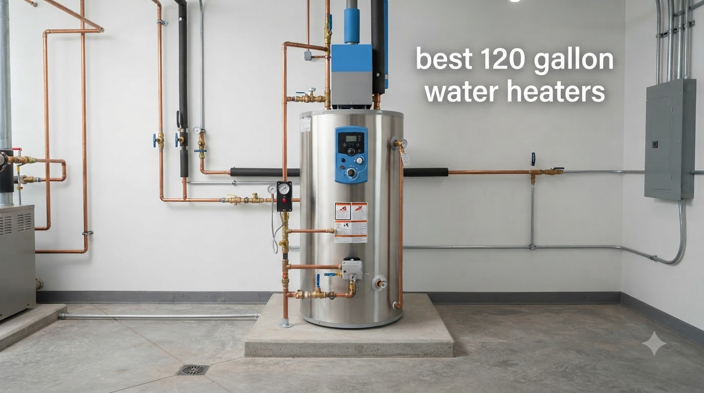 best 120 gallon water heaters