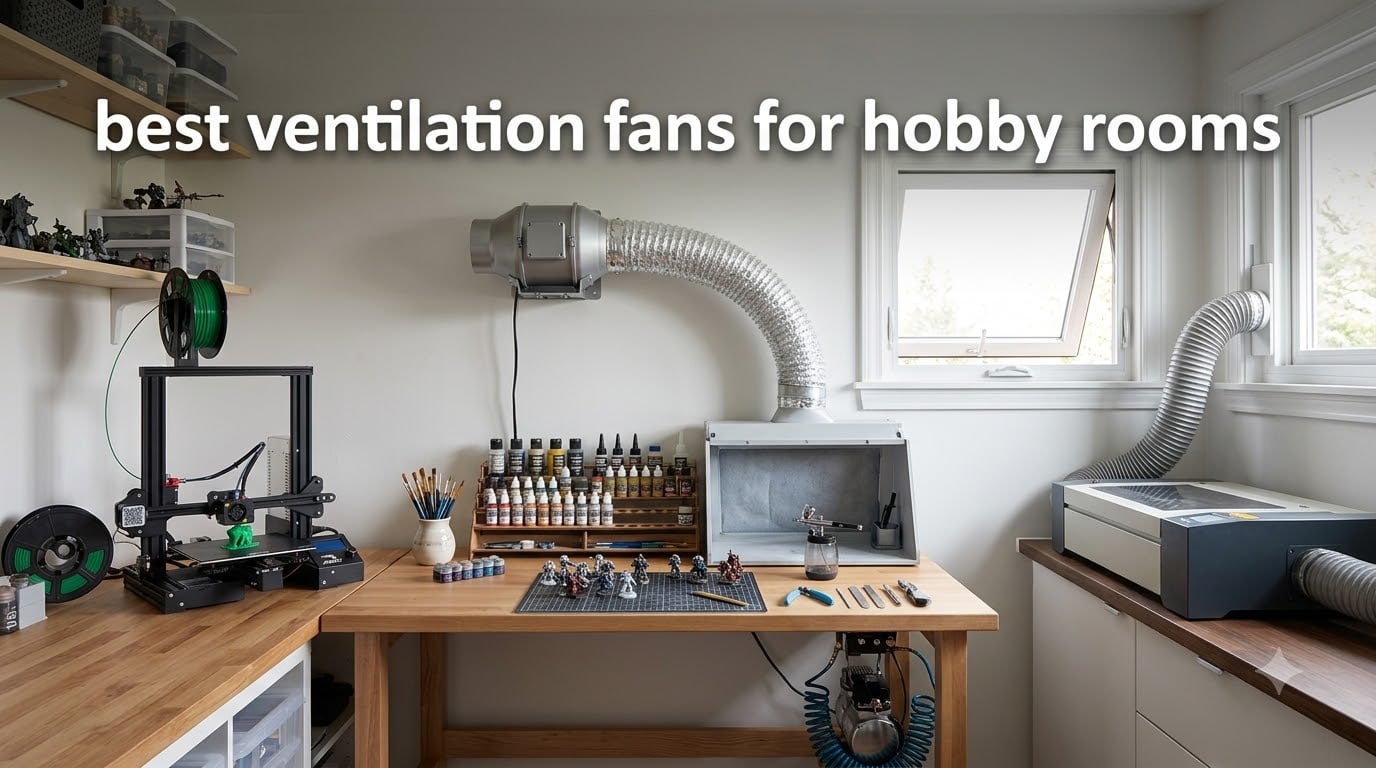 best ventilation fans for hobby rooms