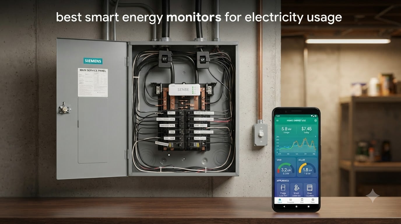 best smart energy monitors for electricity usage