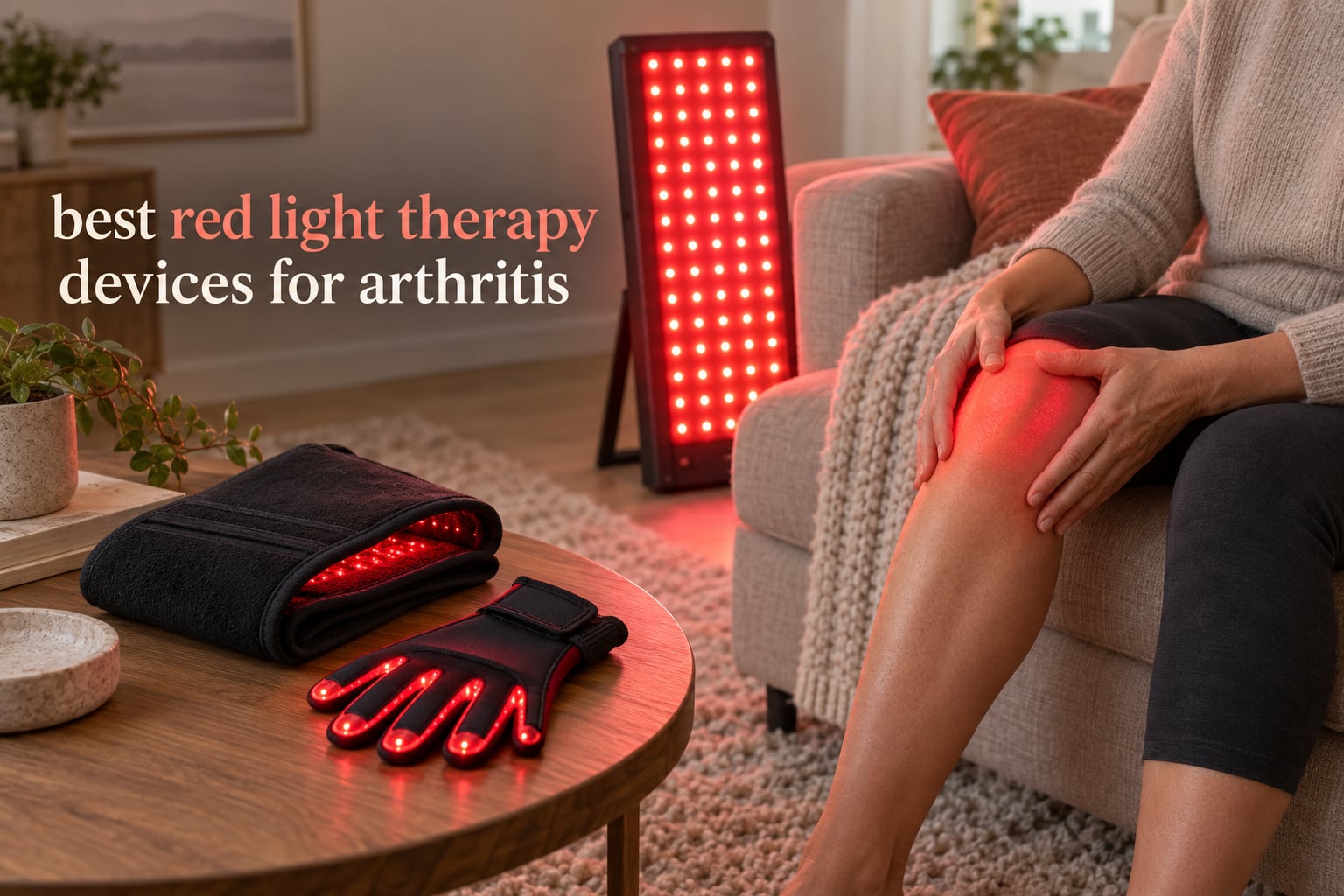 best red light therapy devices for arthritis