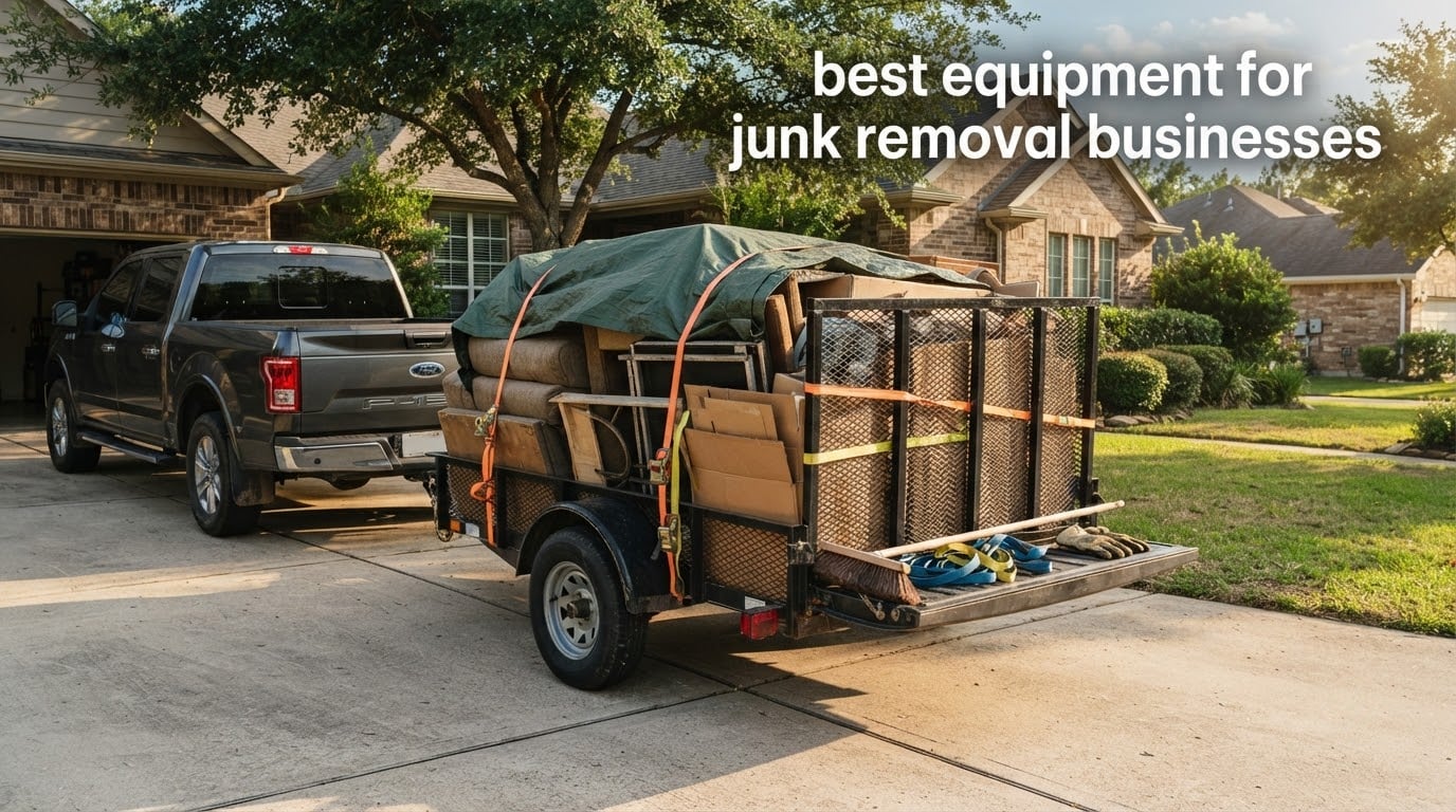 best equipment for junk removal businesses