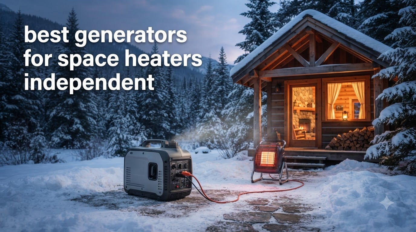 best generators for space heaters independent