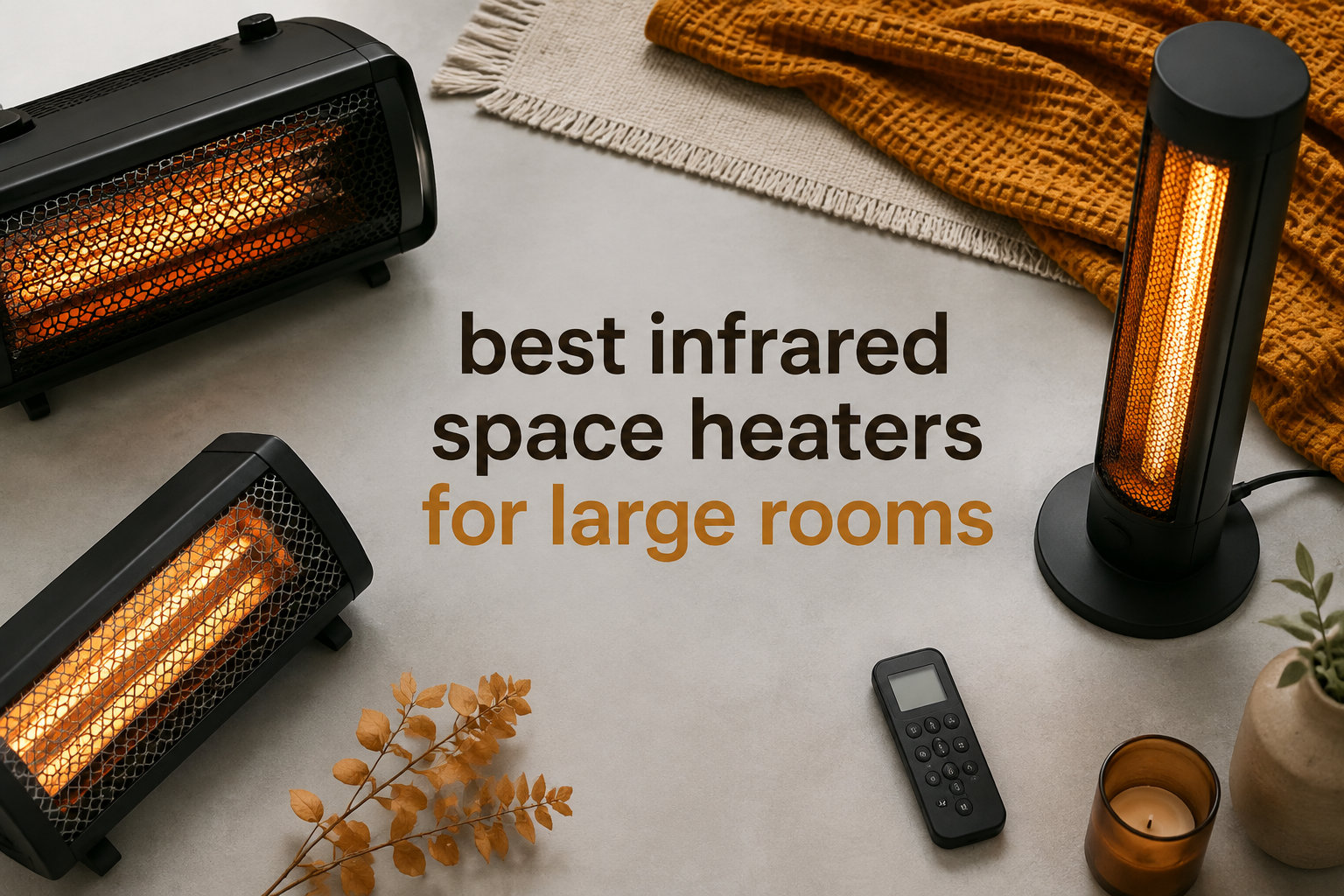 best infrared space heaters for large rooms