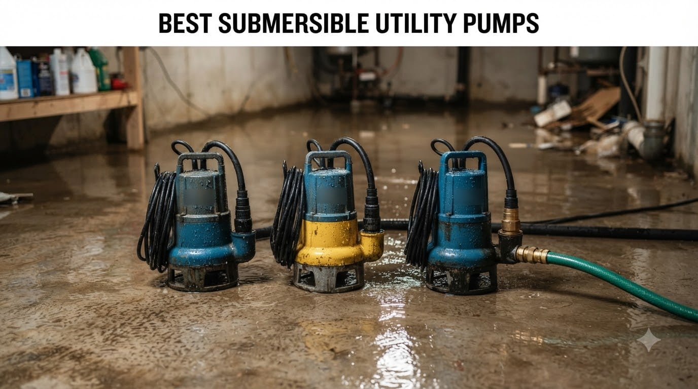 best submersible utility pumps