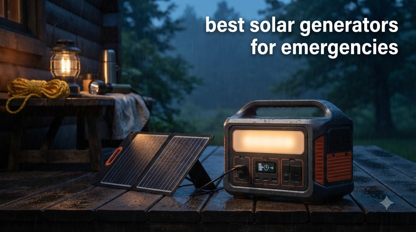 best solar generators for emergencies