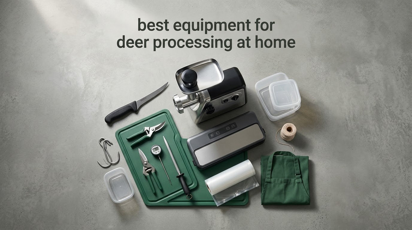best equipment for deer processing at home