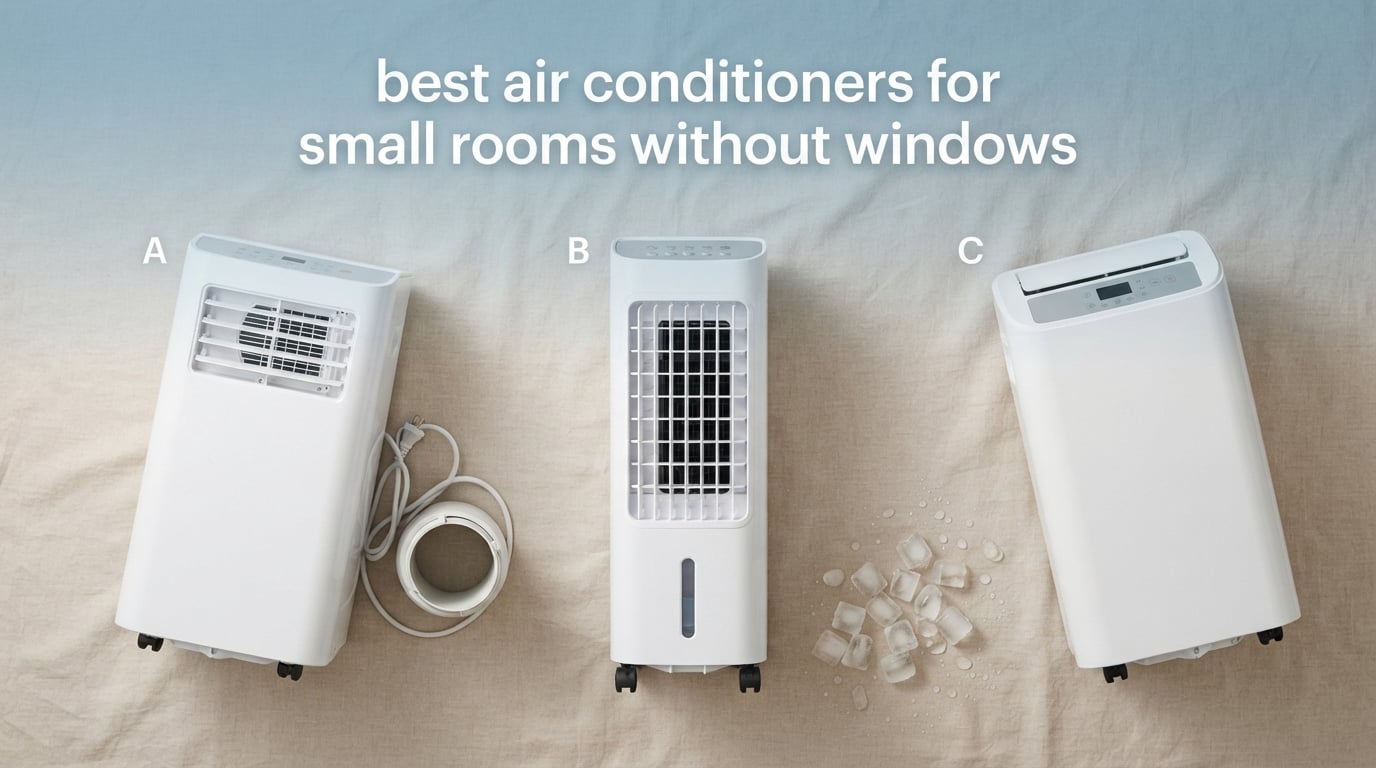 best air conditioners for small rooms without windows