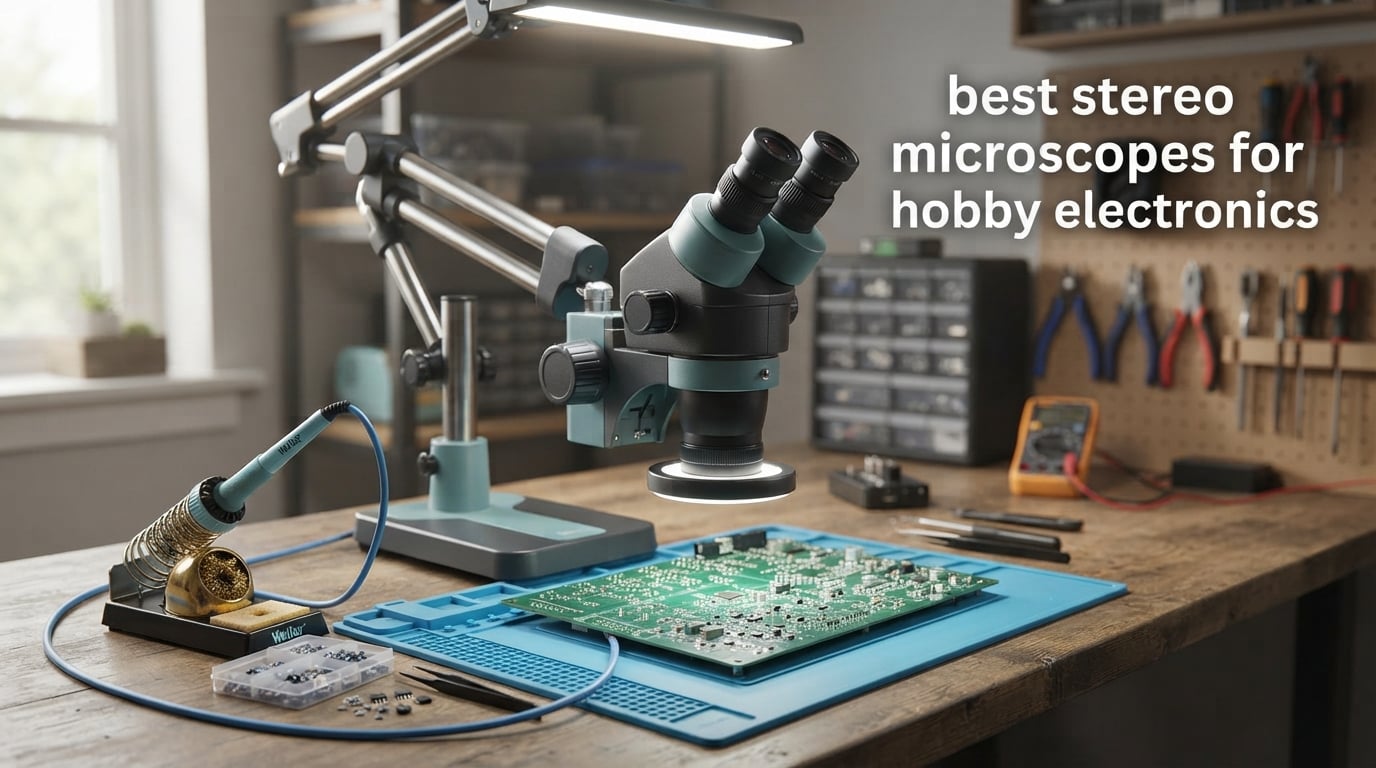 best stereo microscopes for hobby electronics