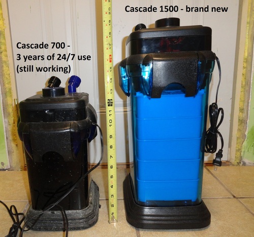 Penn-Plax Cascade 1500 Canister Filter, 350 GPH for Tanks Up to 200 Gallons customer photo 1