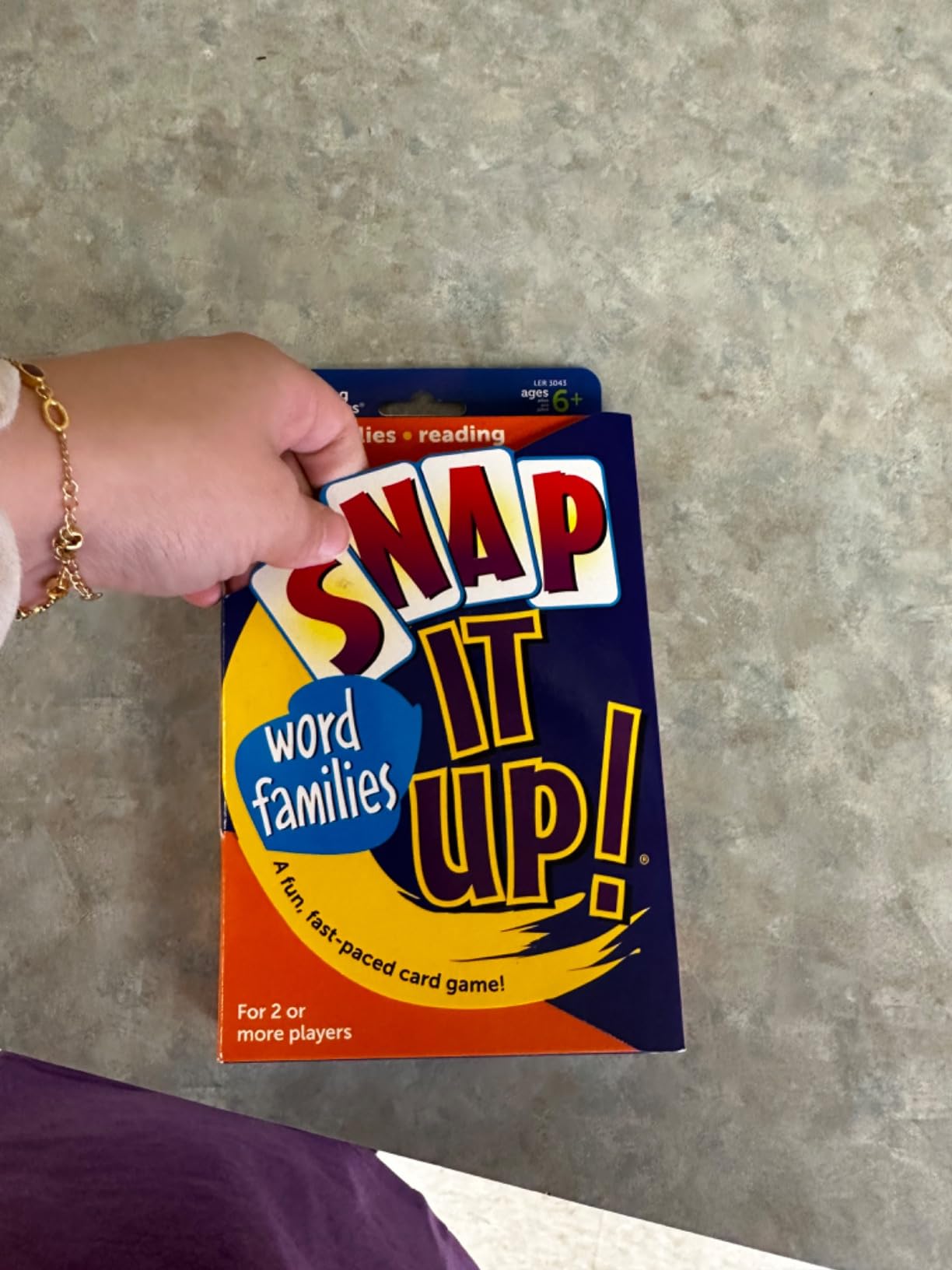 Learning Resources Snap It Up Phonics Word Families customer photo 1