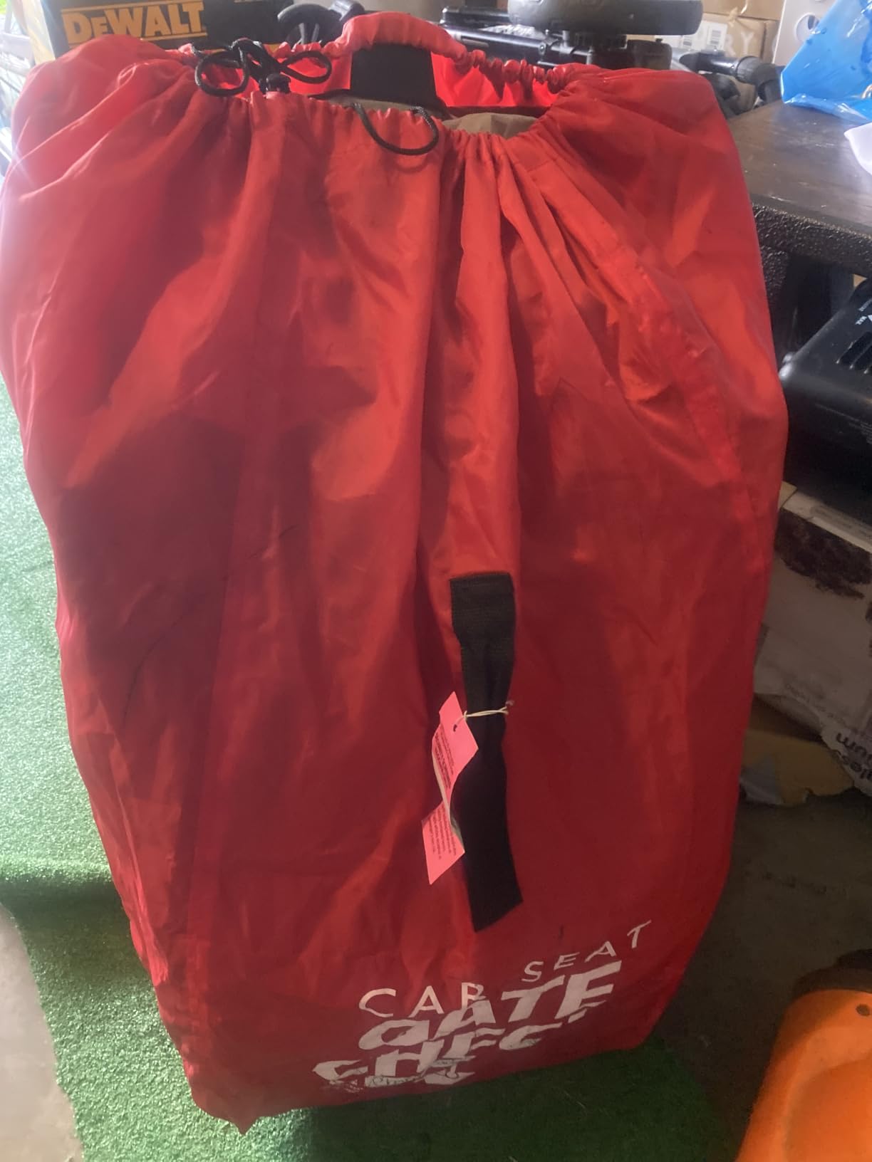 J.L. Childress Gate Check Travel Bag for Car Seats & Infant Carriers, Red customer photo 2
