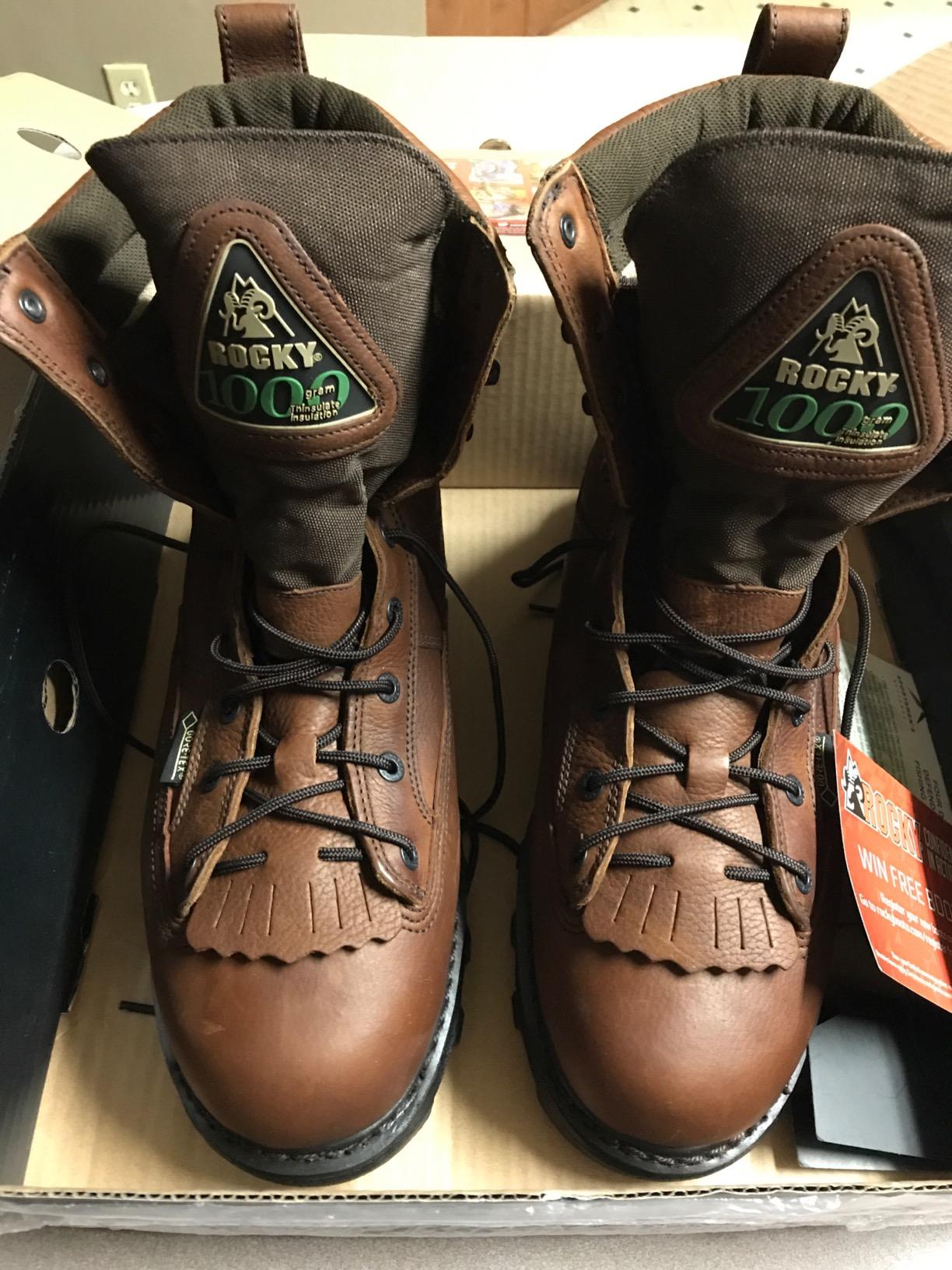 ROCKY Men's Bearclaw GORE-TEX Waterproof Insulated Hunting Boots customer photo 2