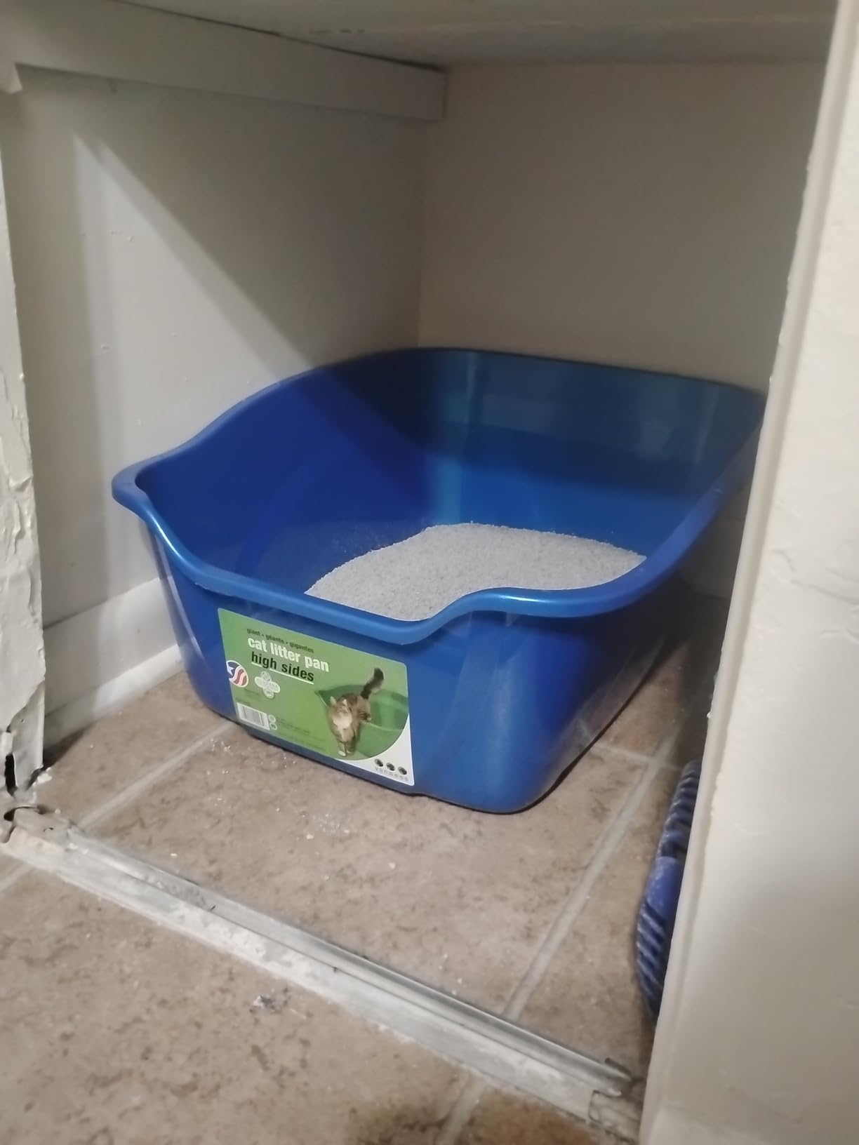 Pureness Giant High Sides Cat Litter Pan, Colors may Vary. customer photo 1