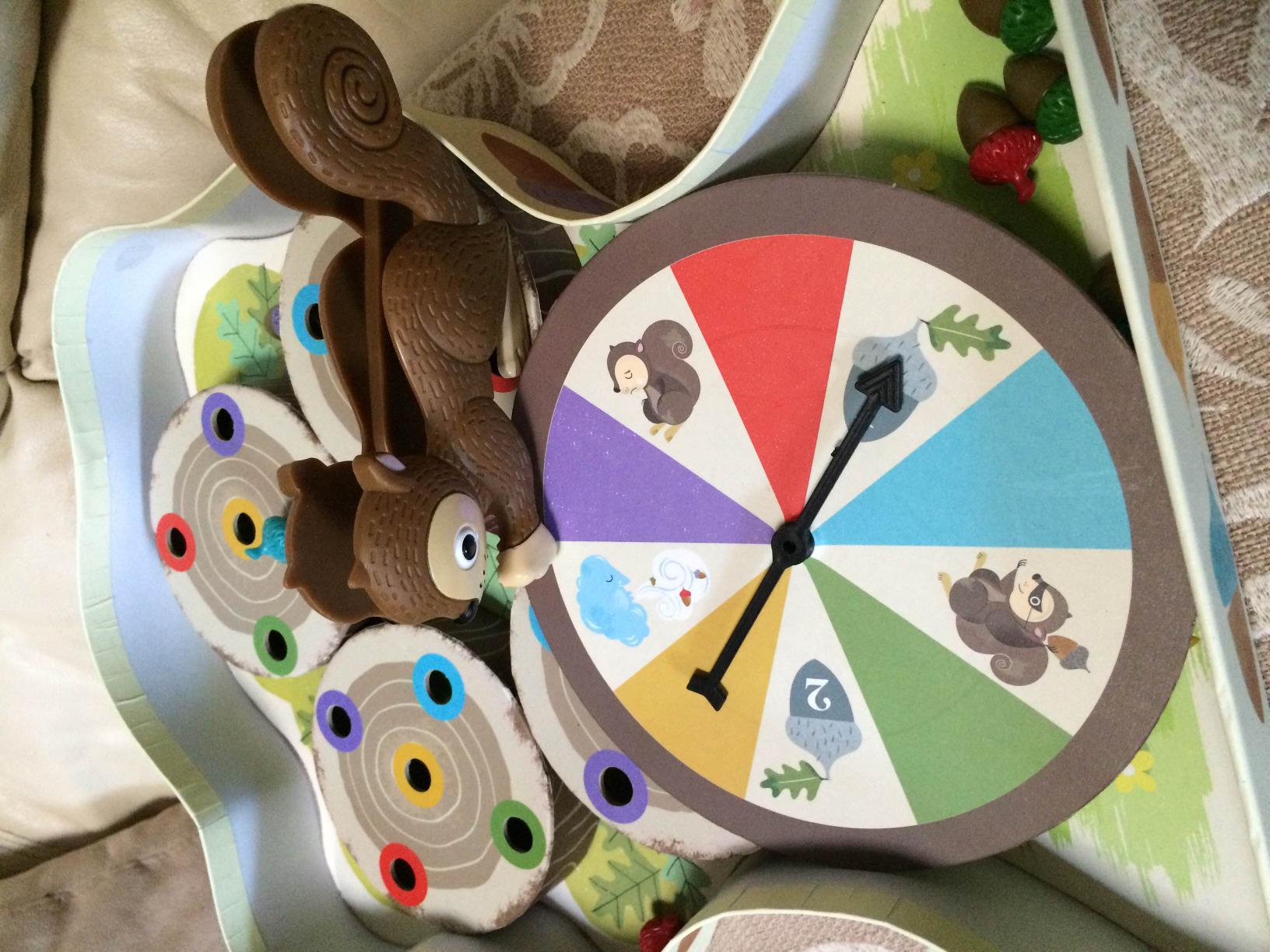 Educational Insights The Sneaky, Snacky Squirrel Game - Toddler Board Games for 3 Year Olds, Fine Motor Skills Toys for Toddlers, Color Matching Preschool, Tweezer Tool customer photo 2