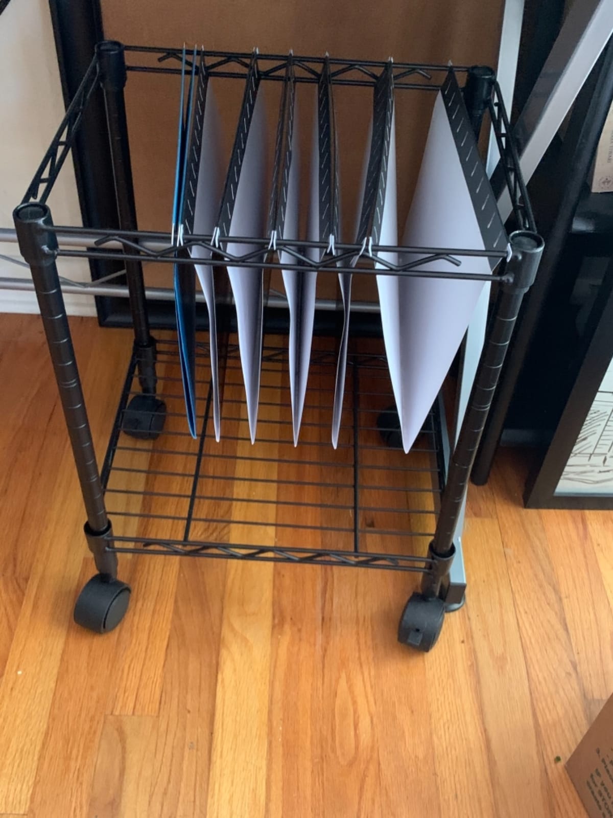 LYS Mobile Wire Filing Cart customer photo 2