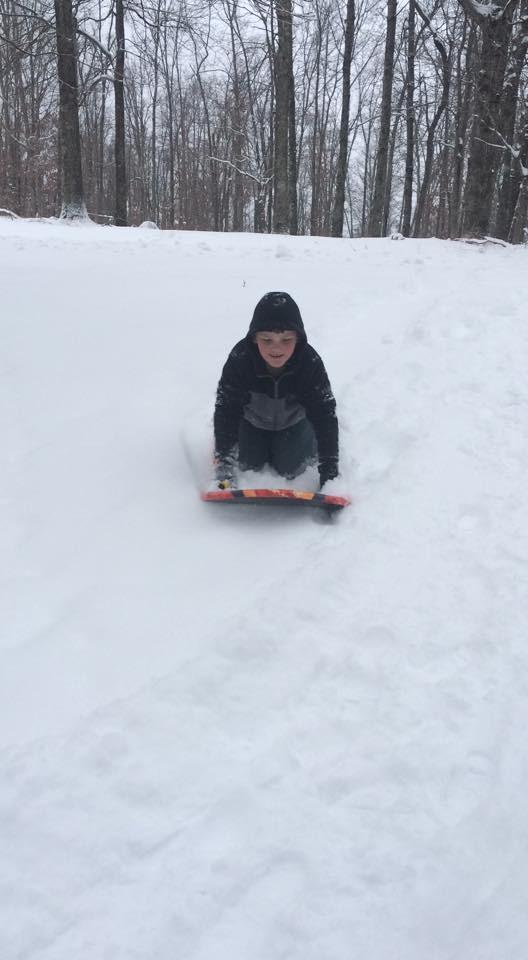 Flexible Flyer Snow Premium Foam Sled for Kids and Adults - Snow Sled, 1 or 2 Person Winter Toboggan Slider with Handles, Extremely Lightweight, for Ages 5 & Up customer photo 2