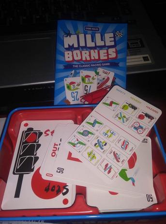Asmodee Mille Bornes Classic Racing Card Game - Fast-Paced Family Strategy Game for Ages 7+, 2-6 Players, 20 Minute Playtime customer photo 1
