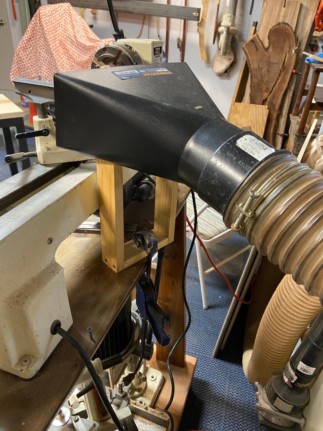POWERTEC 70131 12-Inch Table Saw Dust Hood customer photo 1