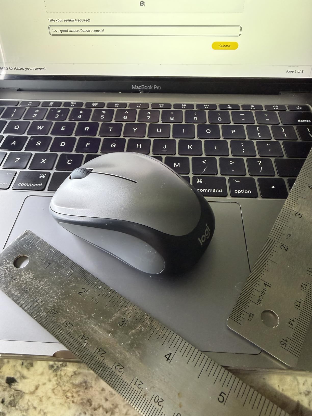 Logitech M317 Compact Ambidextrous 2.4 GHz Wireless Mouse - Black customer photo 1