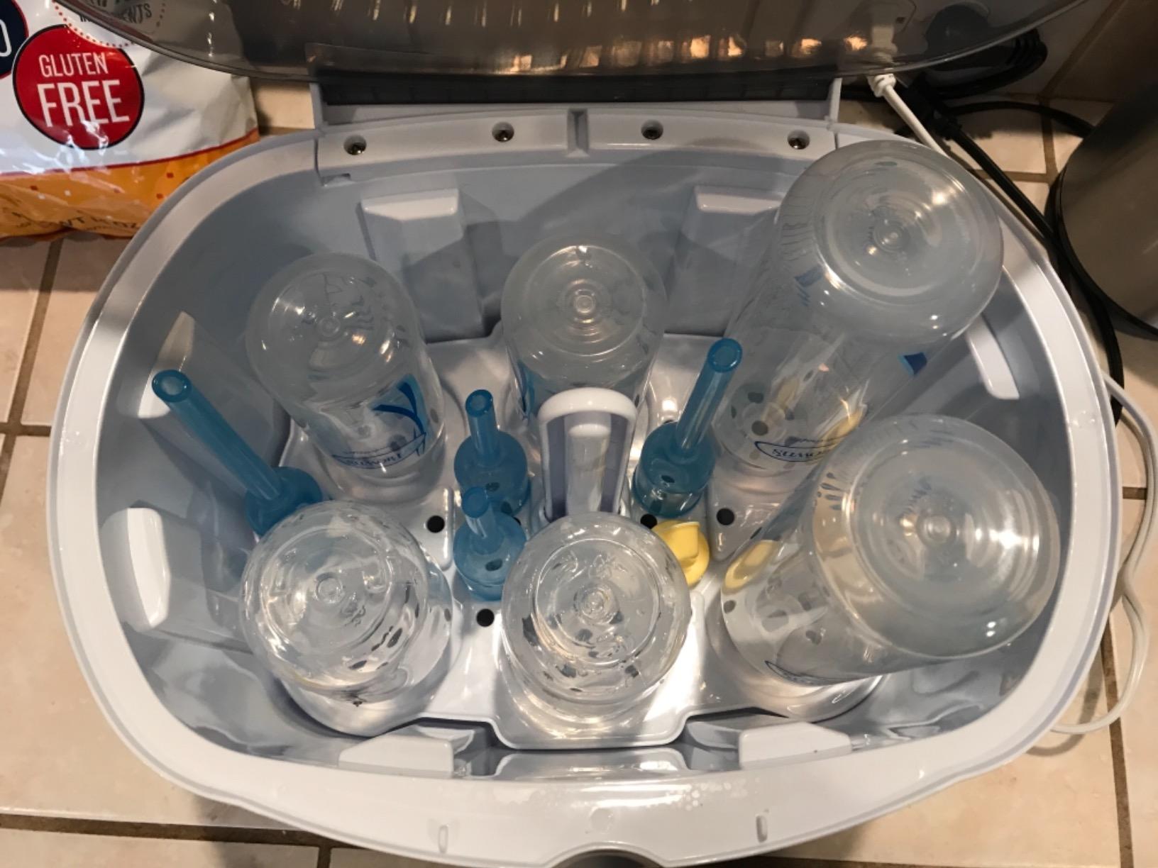 Dr. Brown’s Deluxe Electric Sterilizer for Baby Bottles and Other Baby Essentials customer photo 1