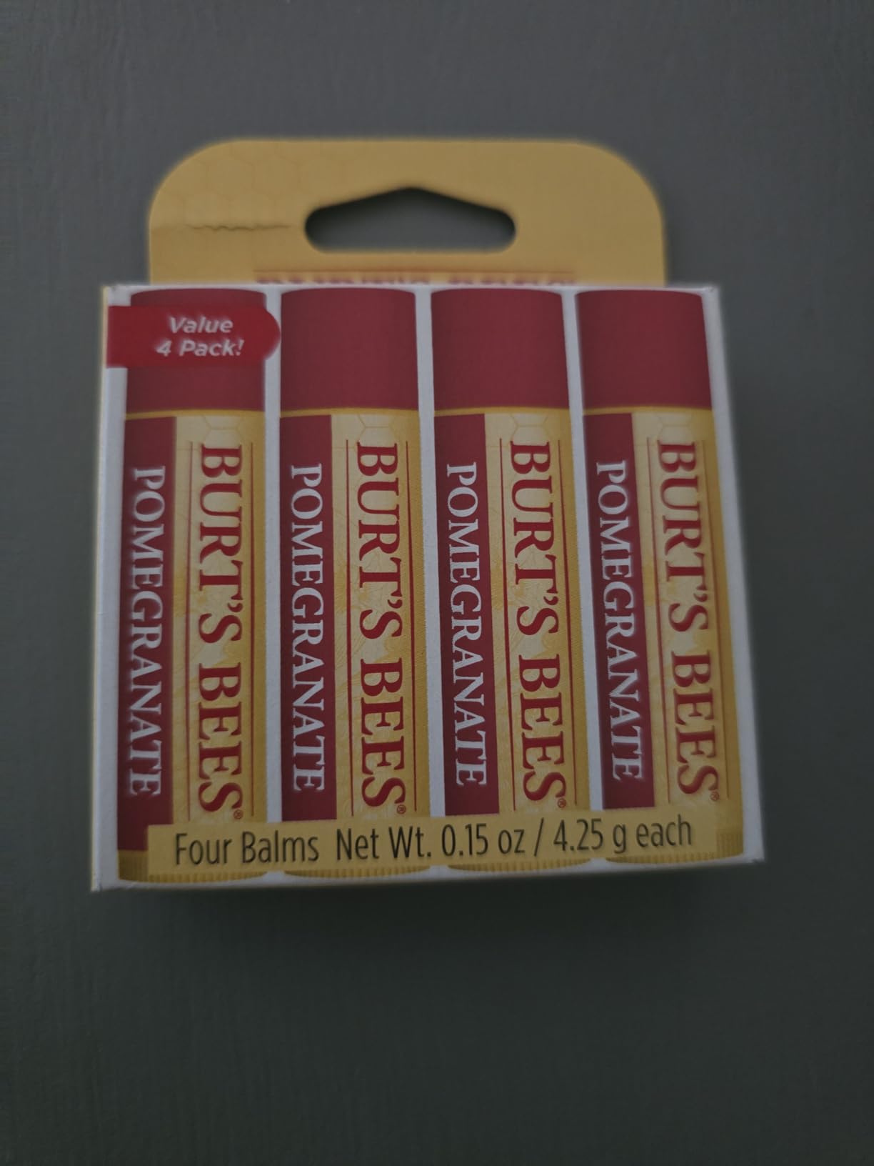 Burt's Bees Lip Balm 4-Pack customer photo 1