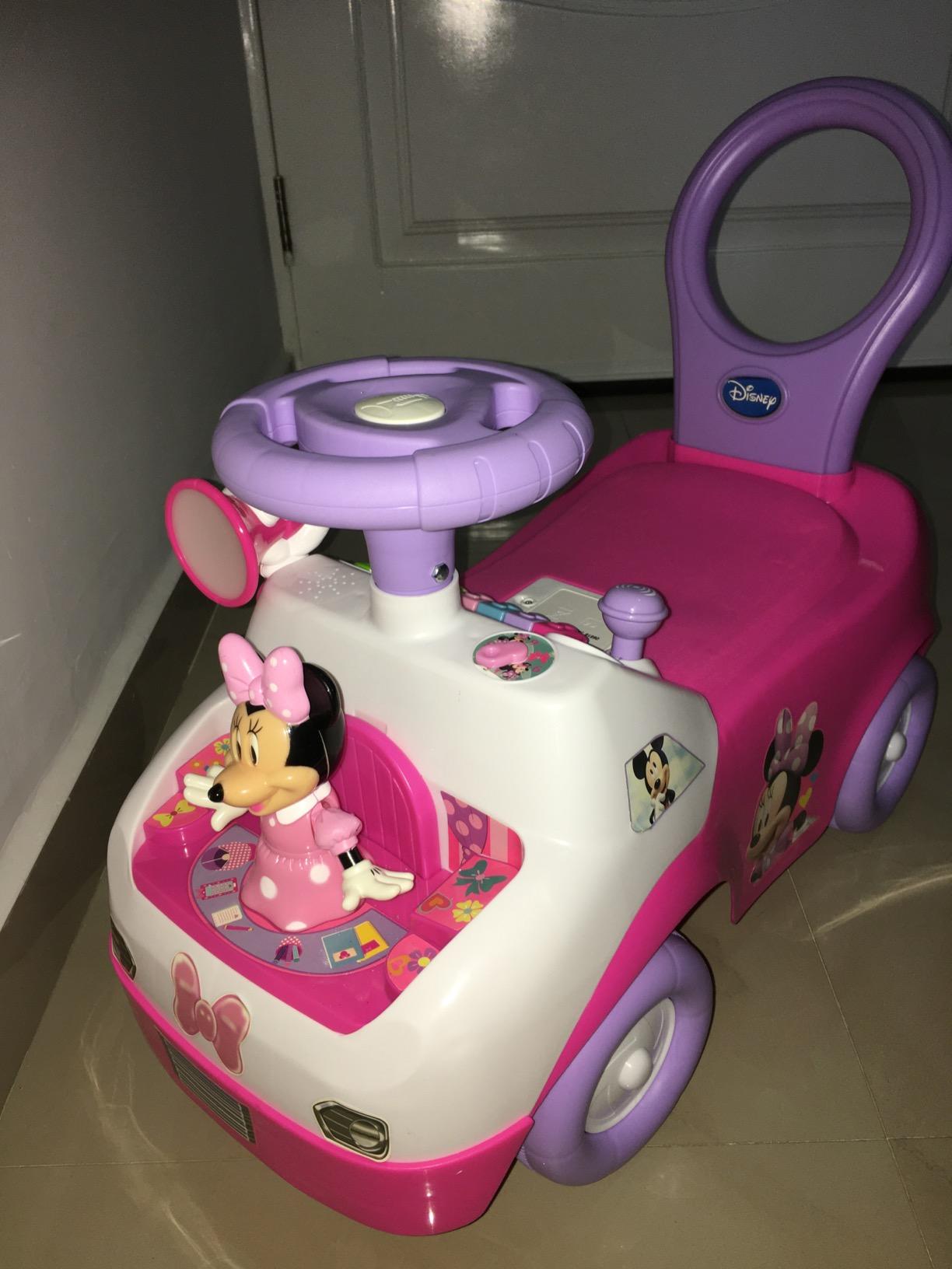 Kiddieland Minnie Dancing Ride-On Toy, Interactive Push Car for Ages 2+ customer photo 1