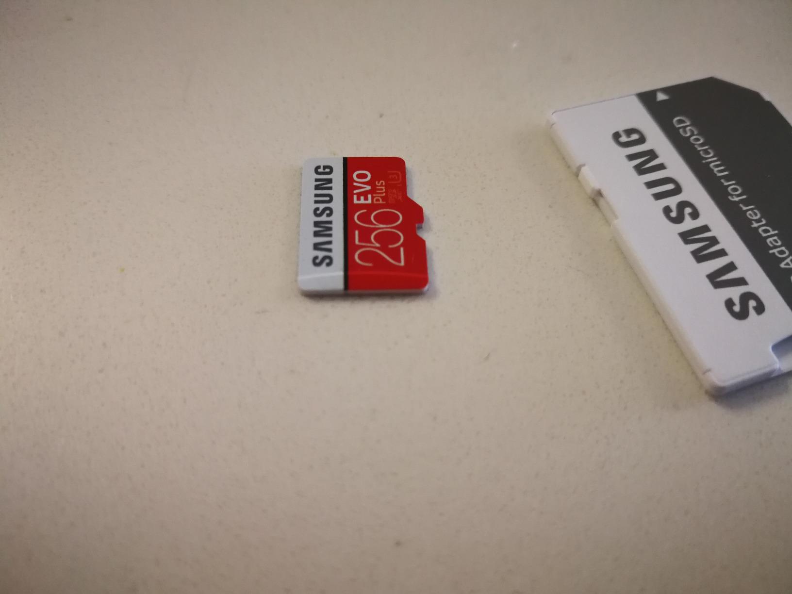 Samsung 256GB EVO Plus Class 10 UHS-I microSDXC U3 with Adapter (MB-MC256GA) customer photo 2