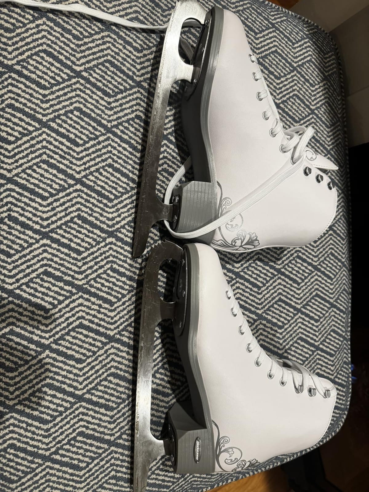 Bladerunner Ice by Rollerblade Allure Women's Adult Figure Skates, White, Ice Skates customer photo 2