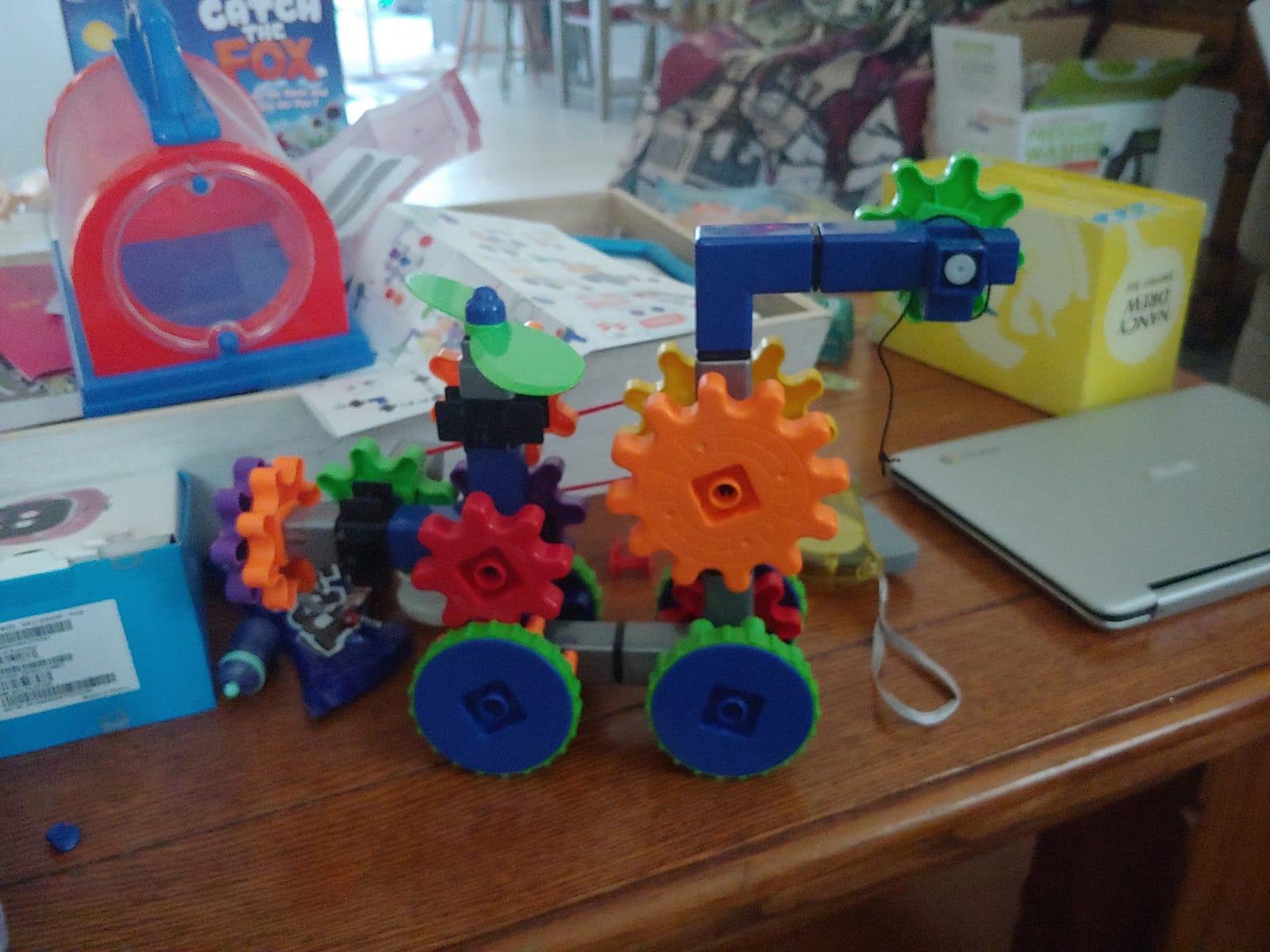 Learning Resources Gears! Gears! Gears! Machines in Motion - Toddler STEM, Building Toys for Kids, Hands-On Construction & Engineering Set, Critical Thinking, Fine Motor Skills customer photo 2