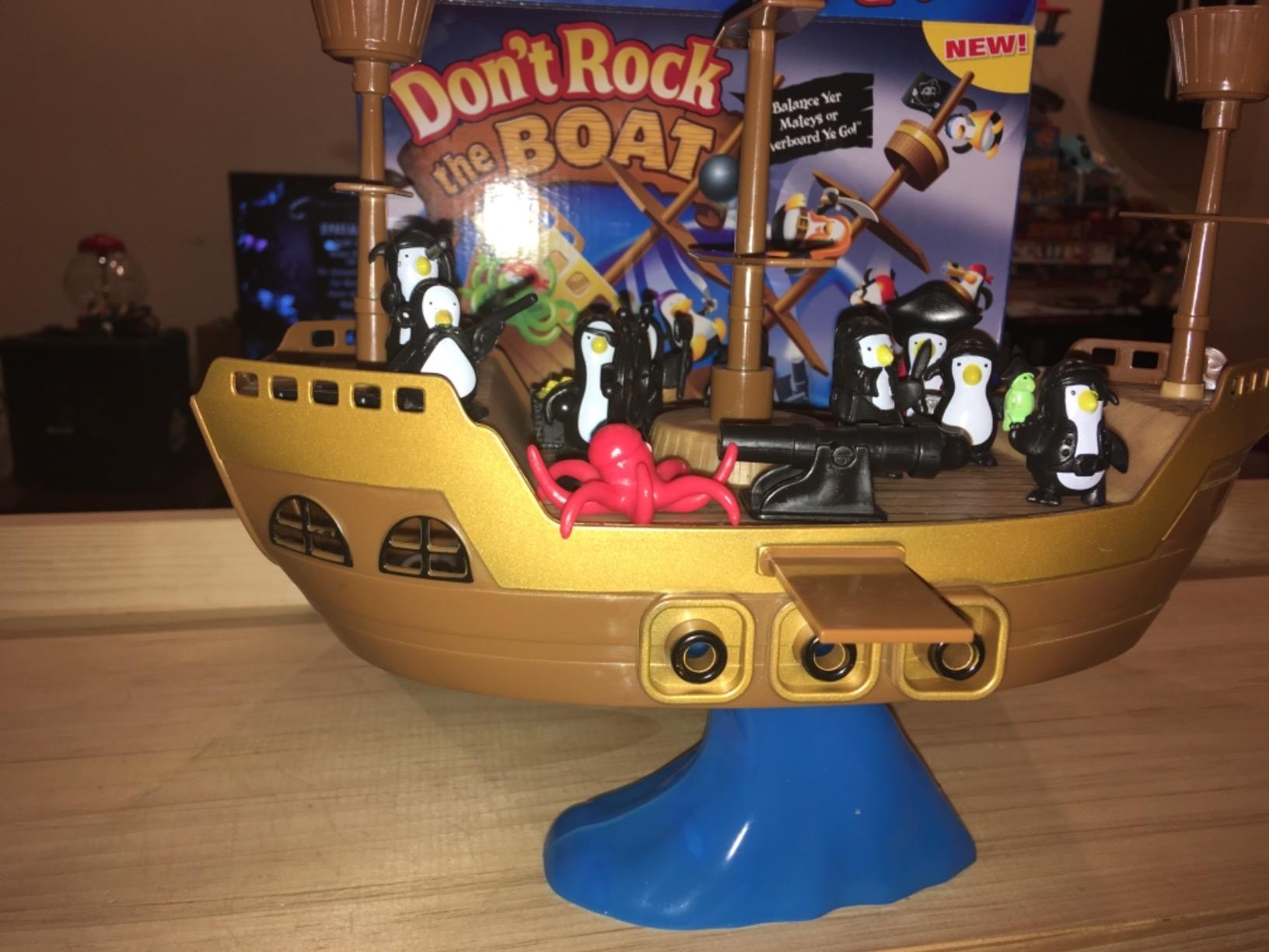 Don’t Rock the Boat Board Games for Family Night, Hand & Eye Coordination customer photo 1