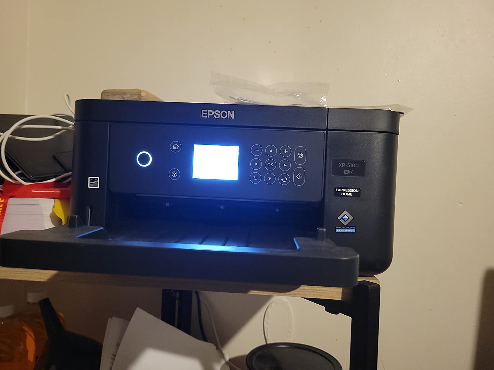 Epson Expression Home XP-5100 Wireless Color Photo Printer with Scanner & Copier, Amazon Dash Replenishment Ready customer photo 1