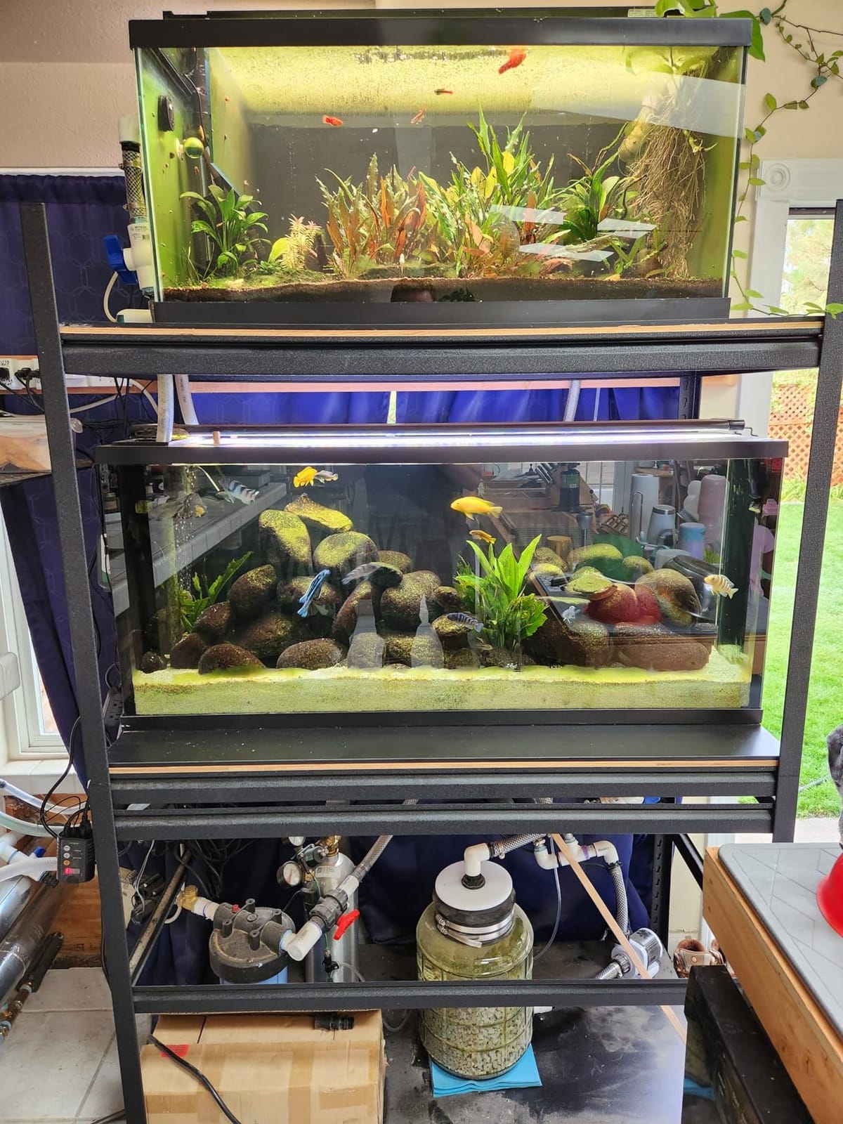 Orlushy DC-5000 Silent Swirl Controllable DC aquarium Pump 40W 1320GPH-marine wavemaker return pump with sine wave Controller for salt/Freshwater coral reef fish tank sump Circulation customer photo 2