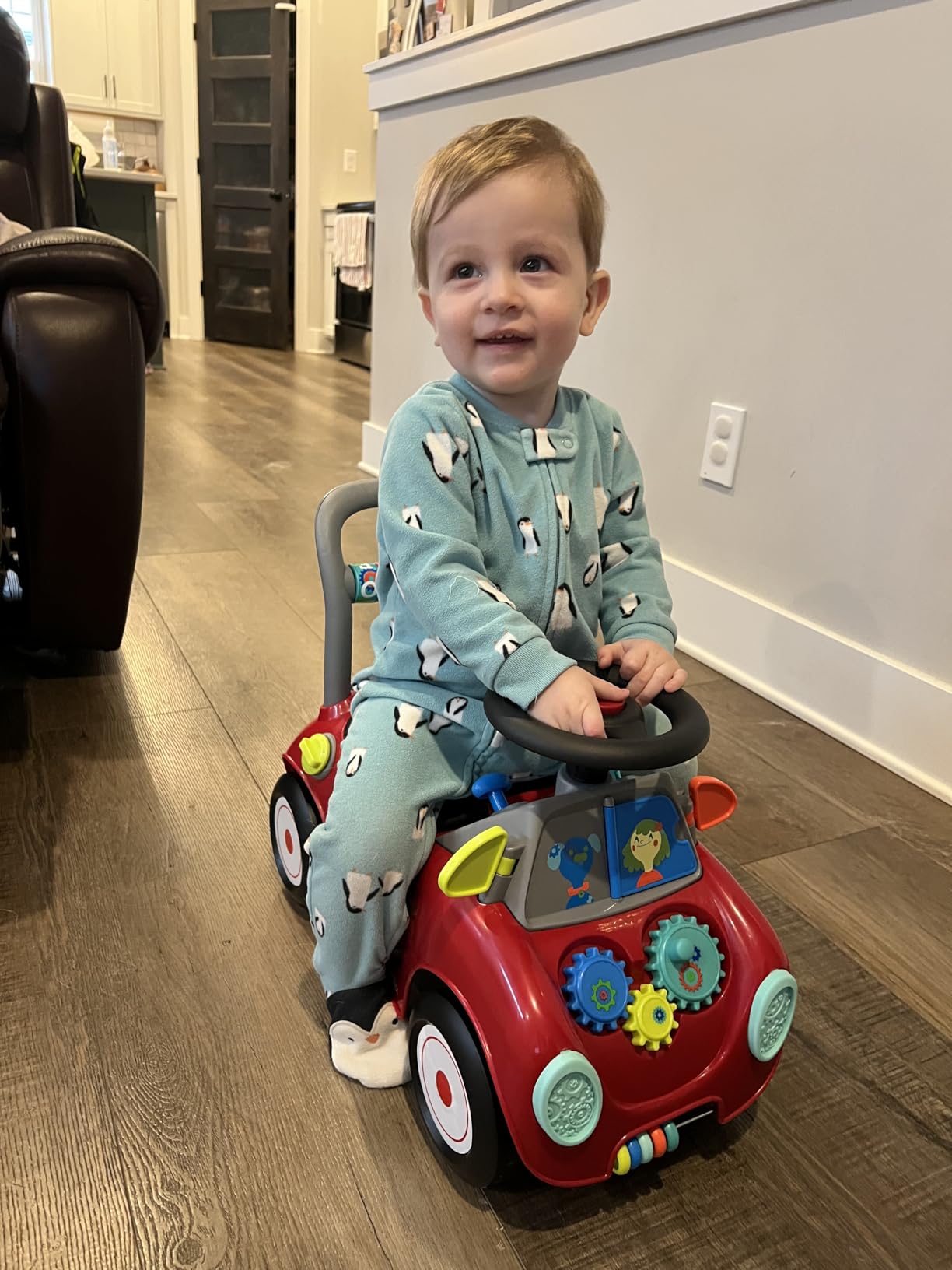 Radio Flyer Busy Buggy, Toddler Ride On Toys, for Toddlers 1-3 customer photo 2