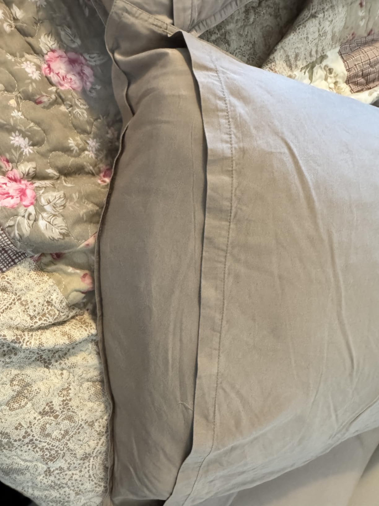 Pure Bamboo Queen Sheets, Genuine 100% Organic Viscose Derived from Bamboo Bed Sheet Set, Luxuriously Soft & Cooling, Double Stitching, 2 Year Quality Promise (Queen, White) customer photo 2