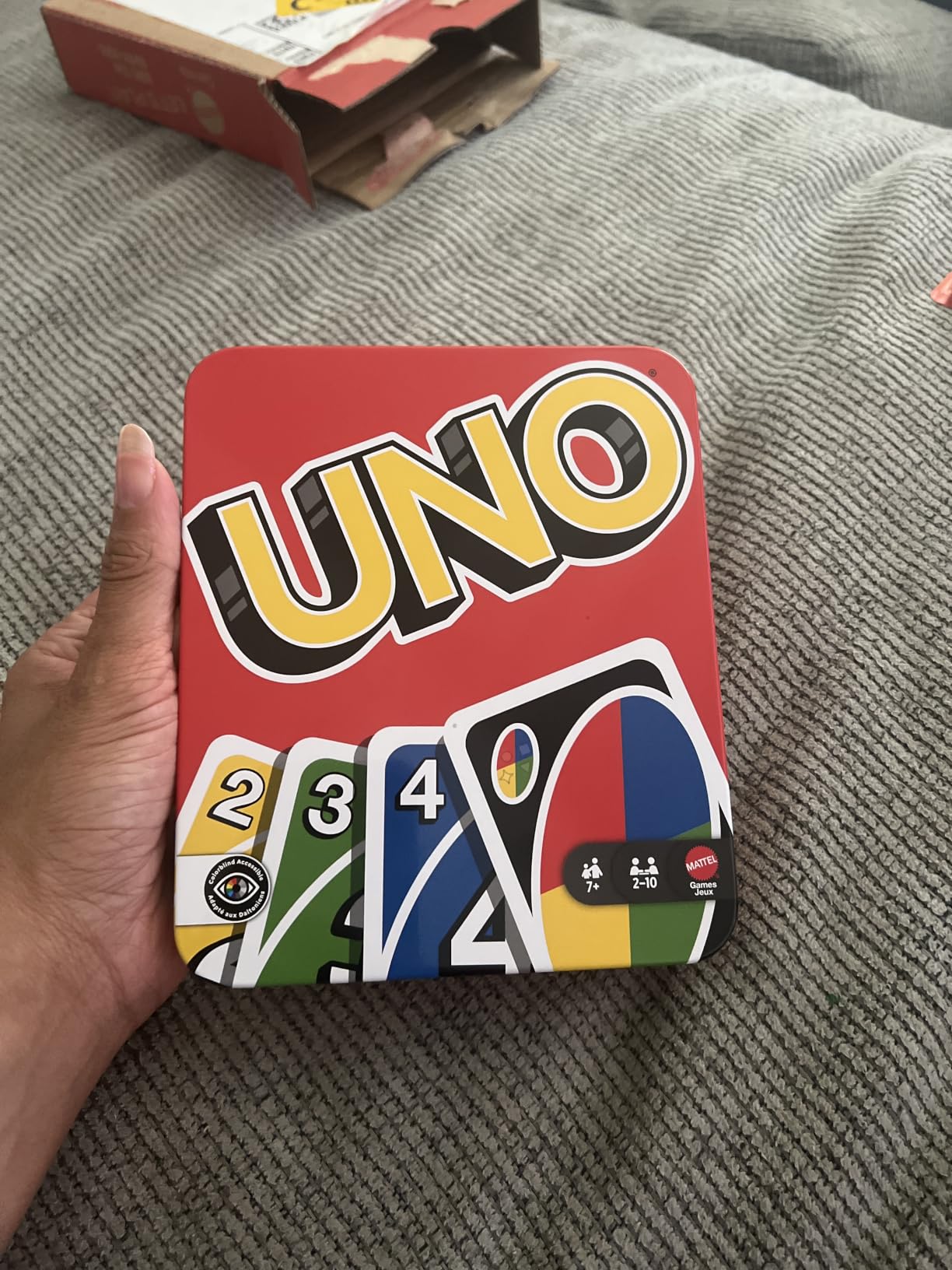 Mattel Games UNO Card Game, Ages 7+, 2-10 Players customer photo 2