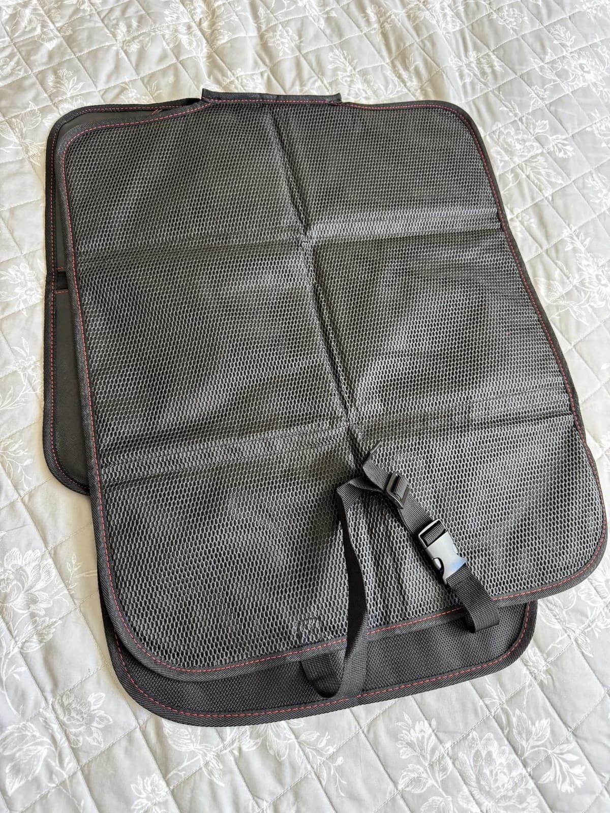 MORROLS Car Seat Protector, 2 Pack Carseat Protector with Thick Padding, Baby/Pets for Child Car Seat-Mesh Pockets-Waterproof-Universal Size(Black) customer photo 1