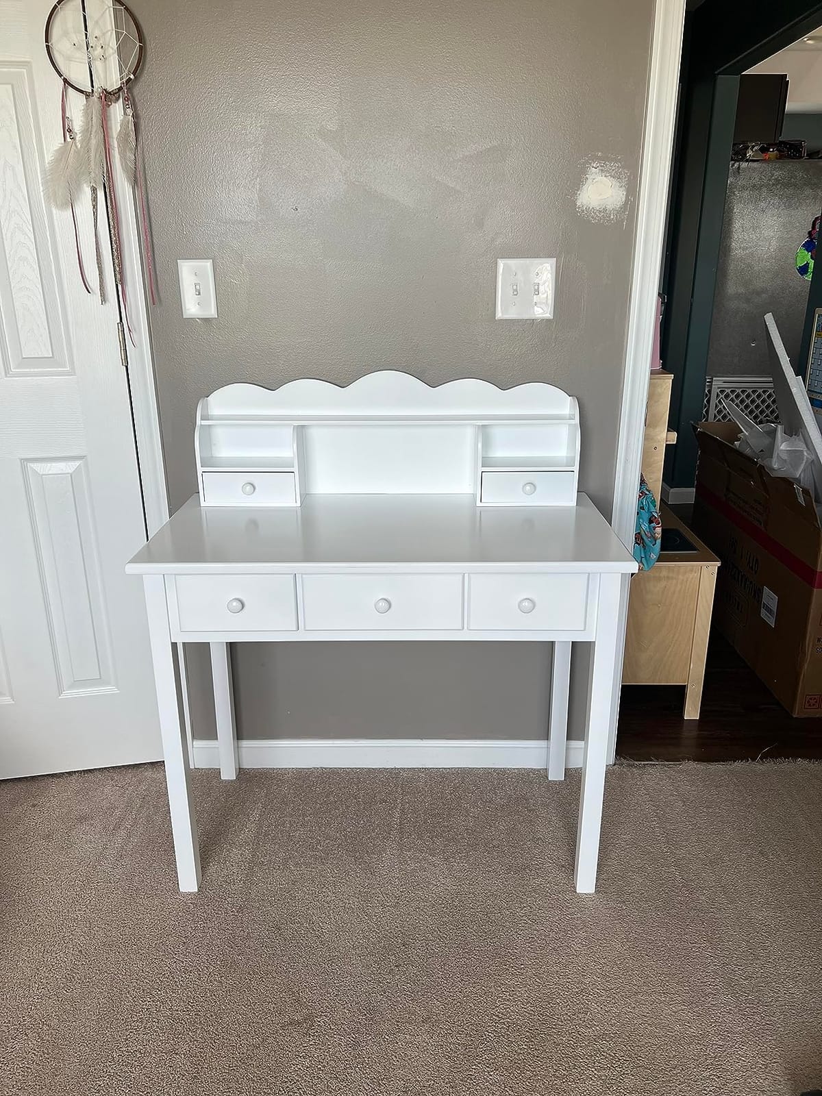 Writing Desk With Hutch, 36