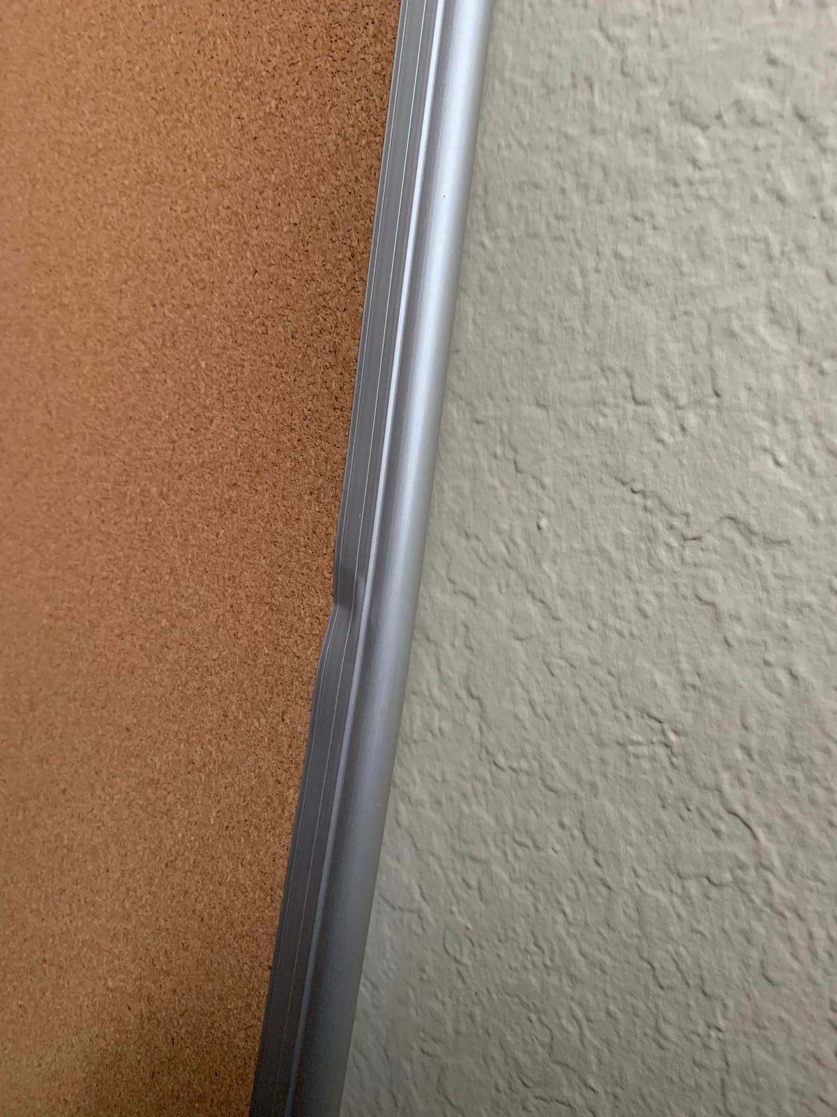 Bulletin Board 36 x 48, Silver Aluminium Framed 4x3 Large Wall Mounted Cork Office Notice Pin Board customer photo 1