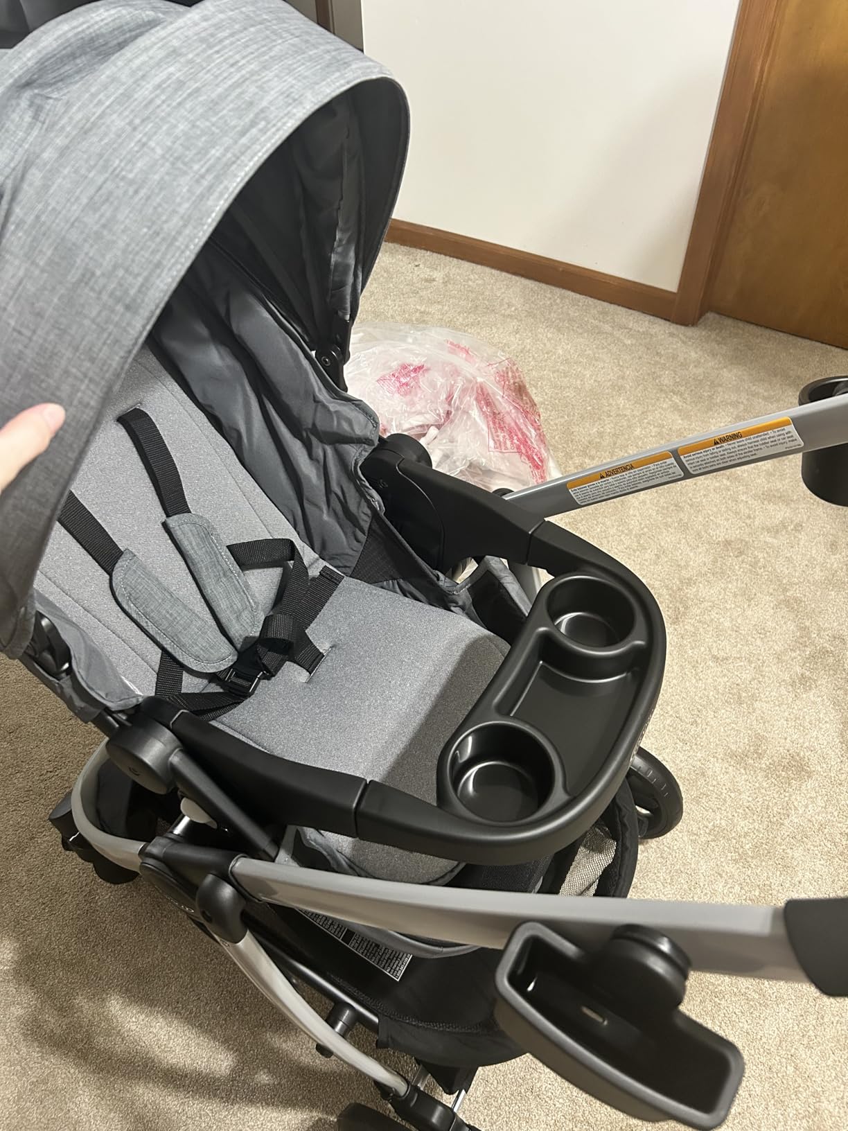 Graco Modes Pramette Stroller, 3-in-1 Baby Stroller, 3 Modes: Infant Car Seat Carrier (Car Seat Not Included), Infant Pramette, and Toddler Stroller, Reversible Seat, One-Hand Fold, Pierce customer photo 1