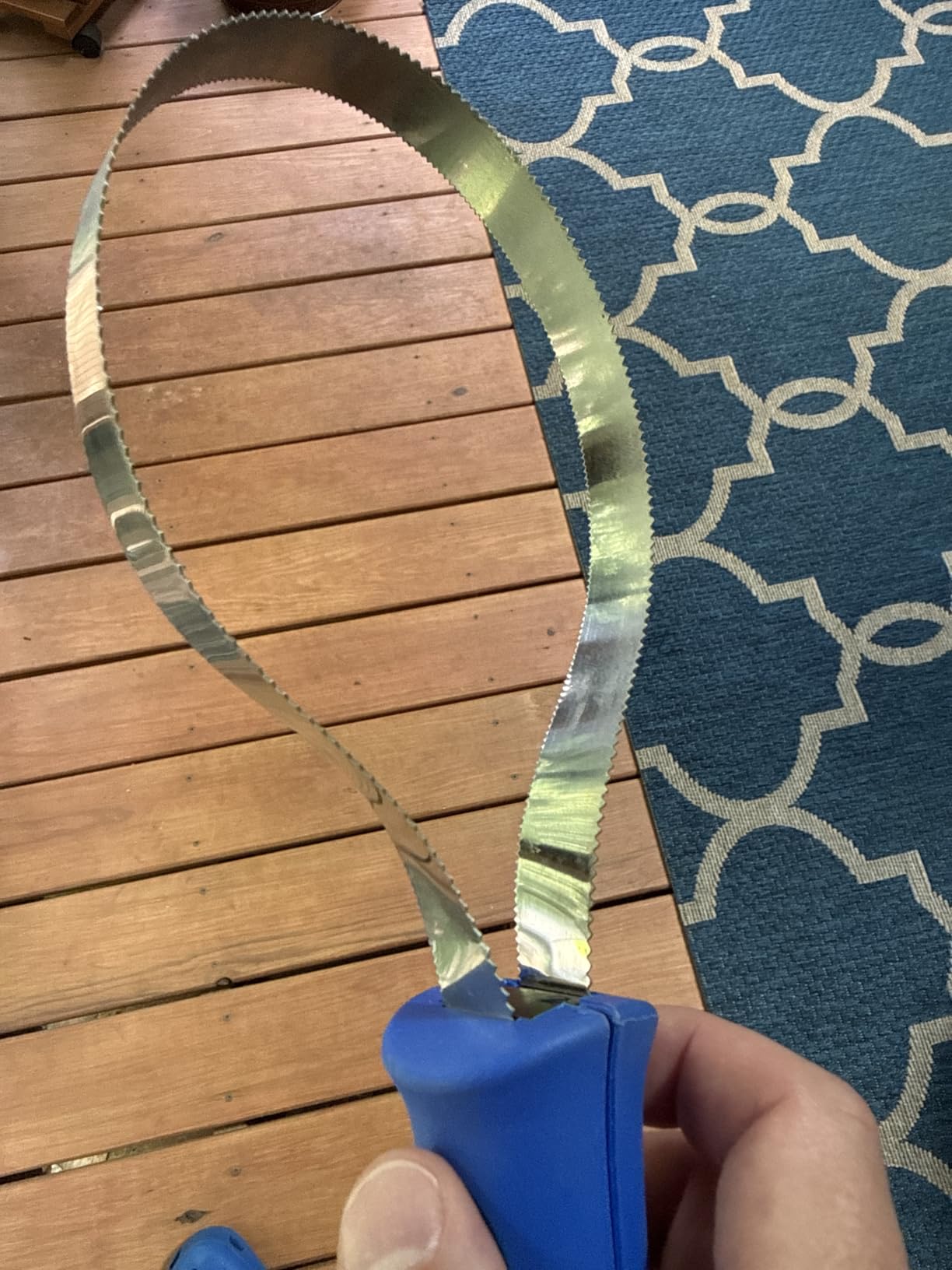 BOTH WINNERS Dual-Sided Shedding Blade with Stainless Steel Blade De-Shedding Tool for All Dog Coat Types- Soft Touch Grip (Burgundy) customer photo 2