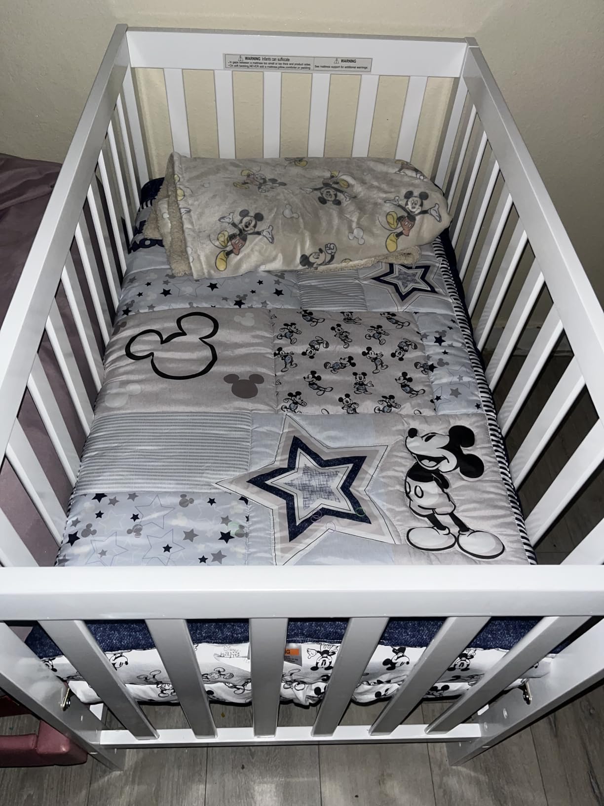 Dream On Me Edgewood 4-in-1 Mini Crib, Converts to Twin, GREENGUARD Gold customer photo 2