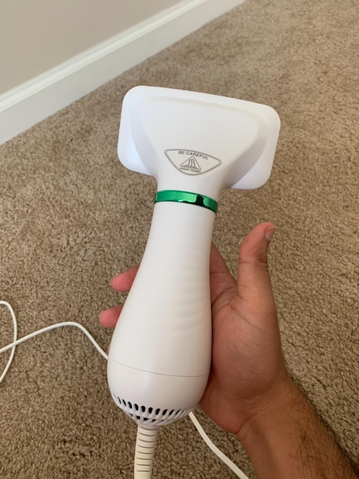 Ownpets 2 in 1 Quiet Pet Dryer, Portable with Slicker Brush customer photo 2