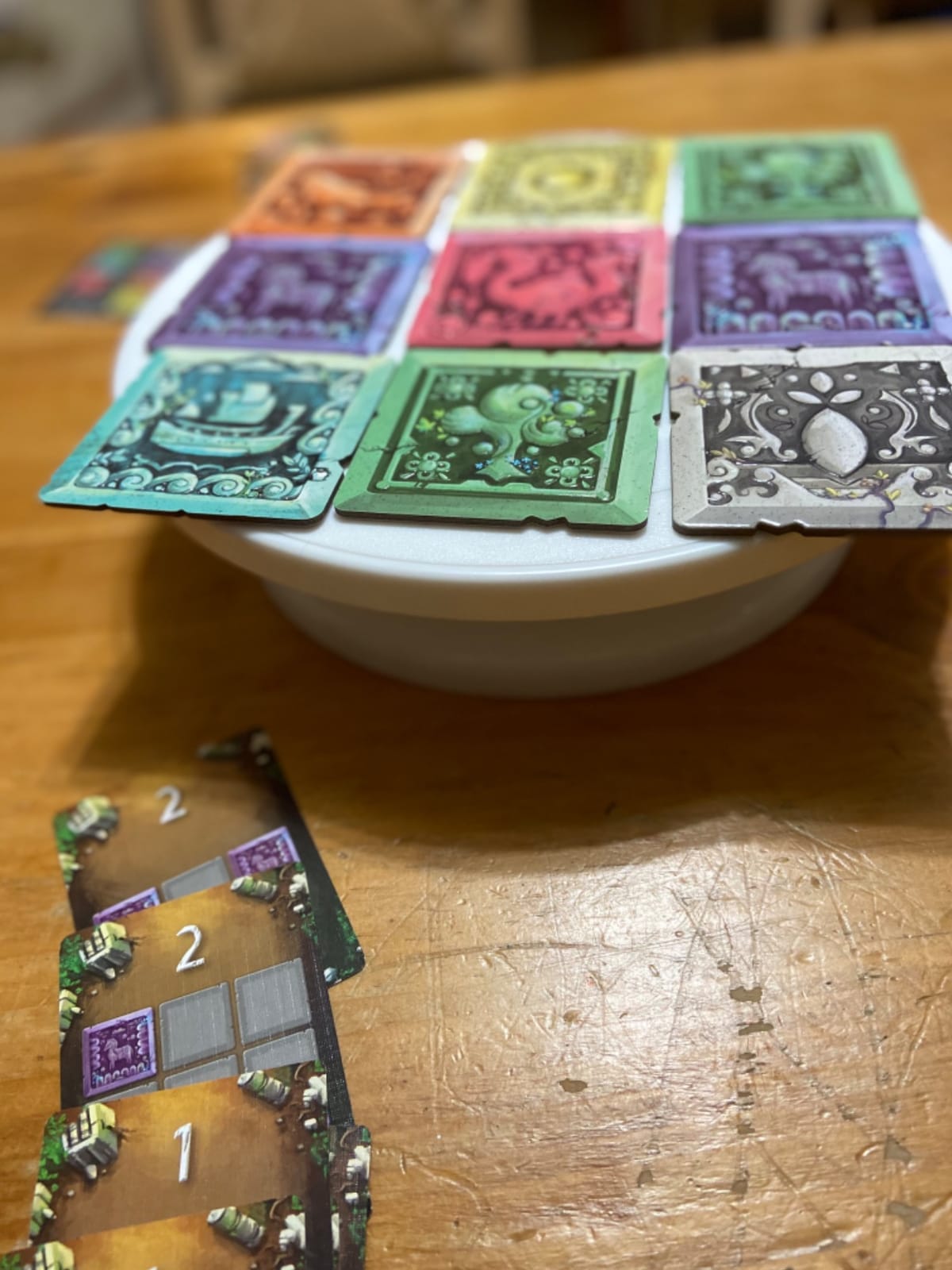 Gamewright - Shifting Stones – A Visual, Decision-Making Family Strategy Game of Tiles, Cards, and Tactics, 8 years + customer photo 1