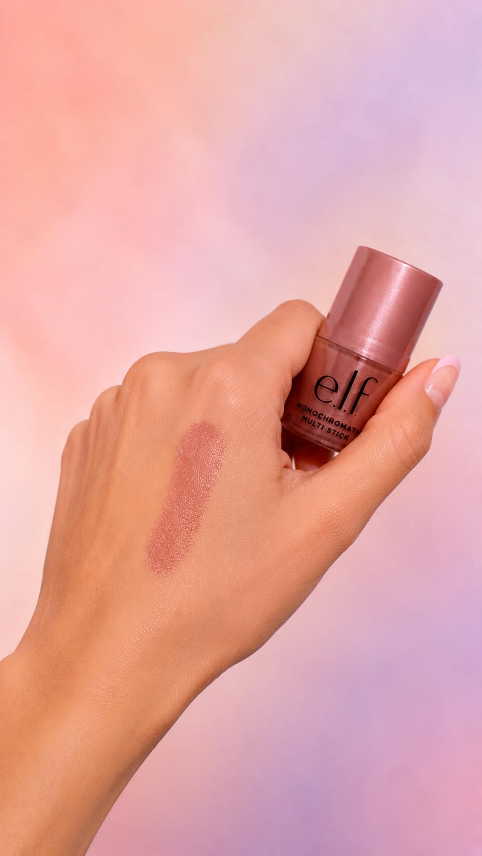 e.l.f. Monochromatic Multi Stick, Cream-to-Powder, Dazzling Peony customer photo 1