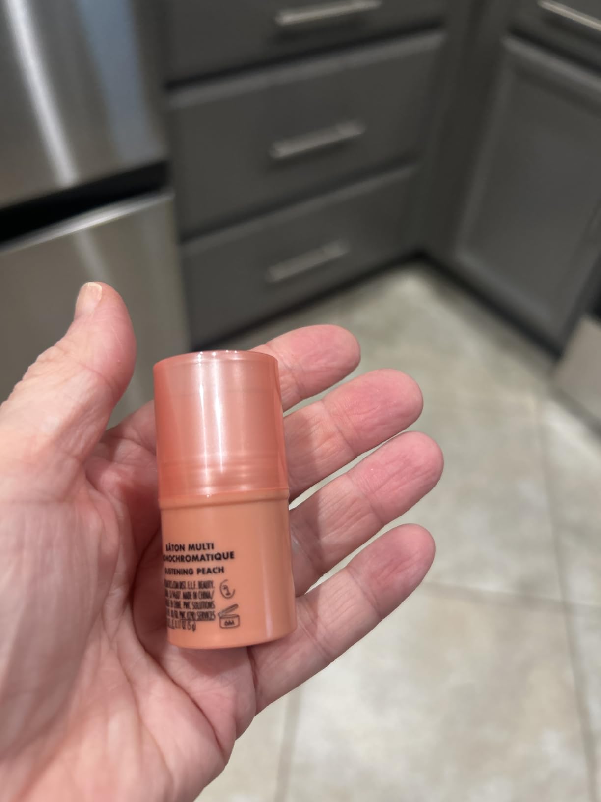 e.l.f. Monochromatic Multi Stick, Cream-to-Powder, Dazzling Peony customer photo 2