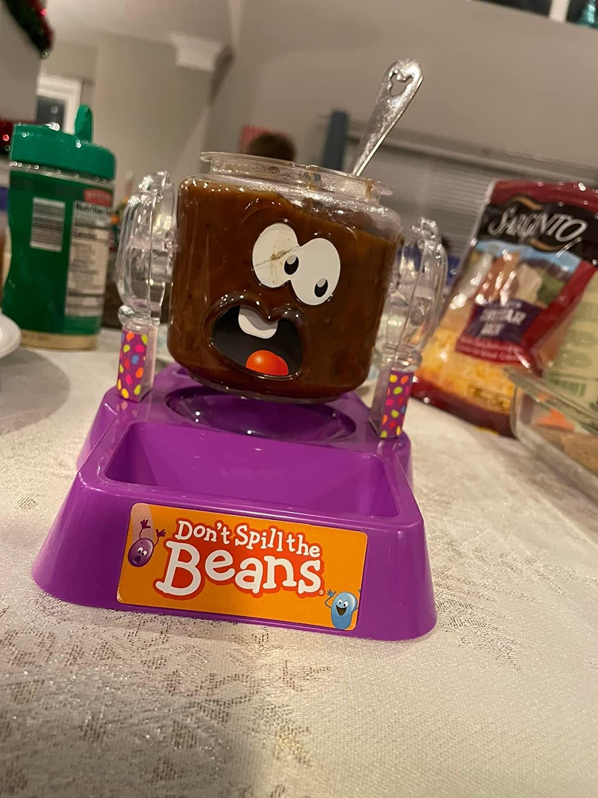 Hasbro Gaming Don't Spill The Beans Game for Kids, Easy and Fun Balancing Game for Children Ages 3 and Up, Easter Gifts for Boys and Girls, Preschool Games for 2 Players, Kids Board Games customer photo 1