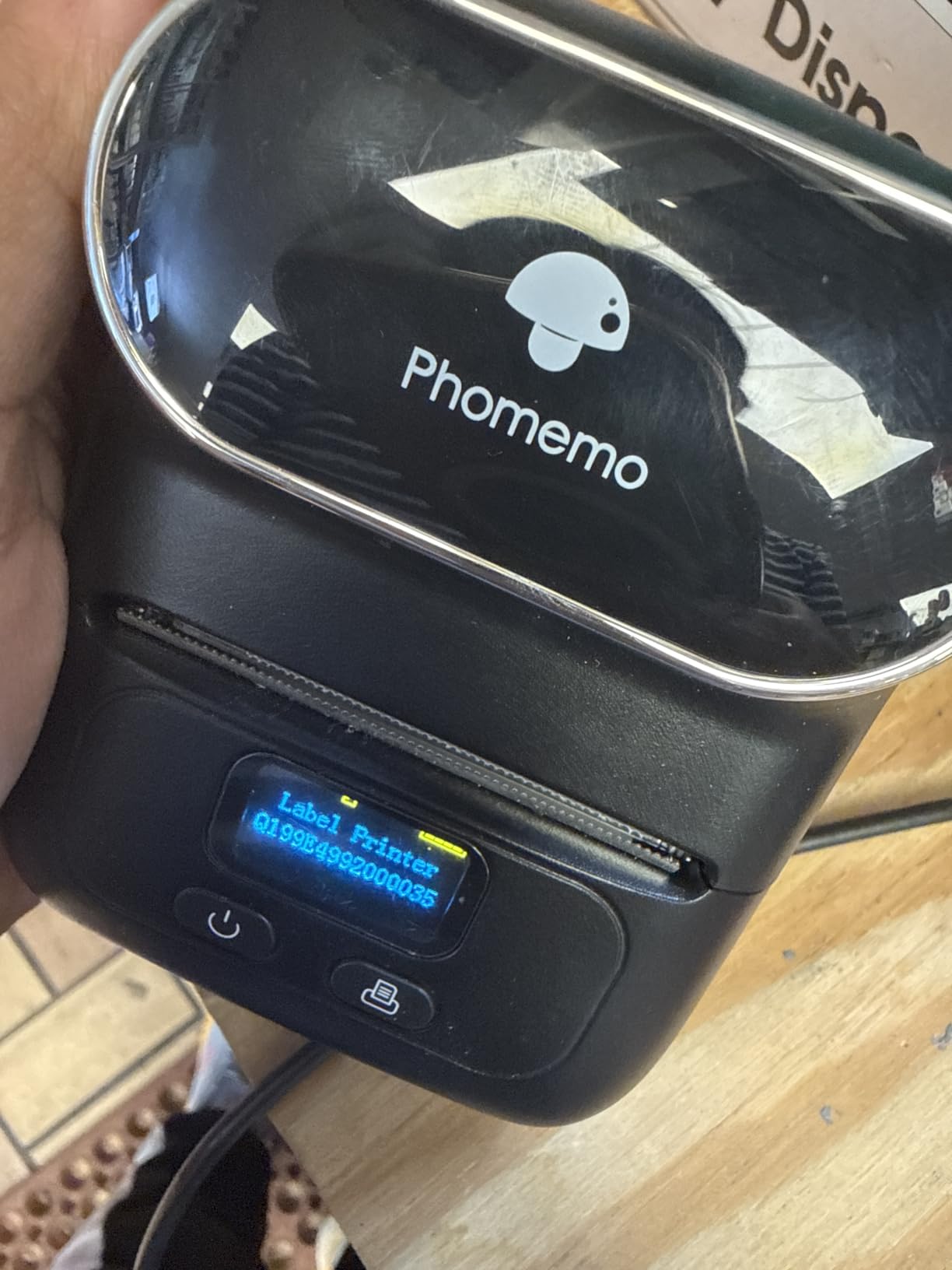 Phomemo M110 Label Maker with 3 Tapes, Bluetooth Portable Thermal Printer customer photo 2