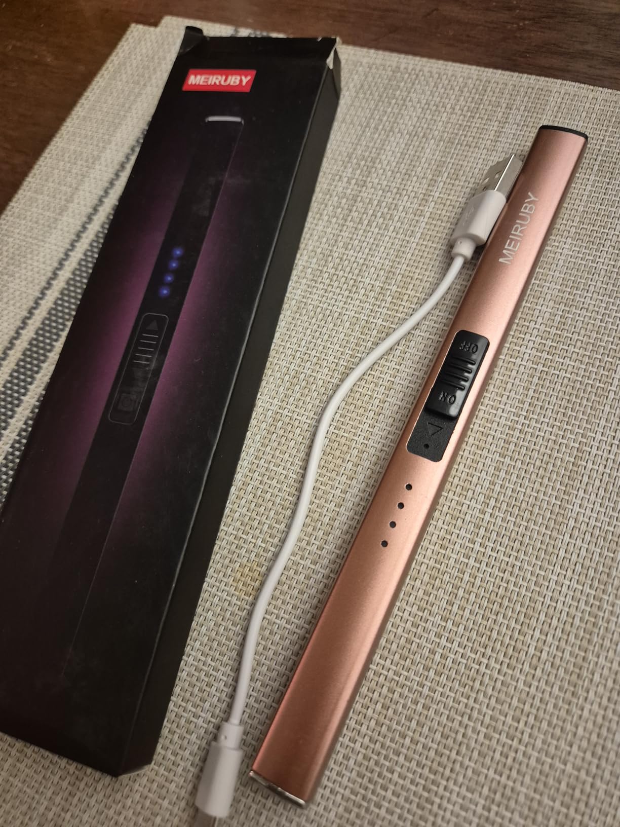 MEIRUBY Electric Arc Lighter customer photo 2